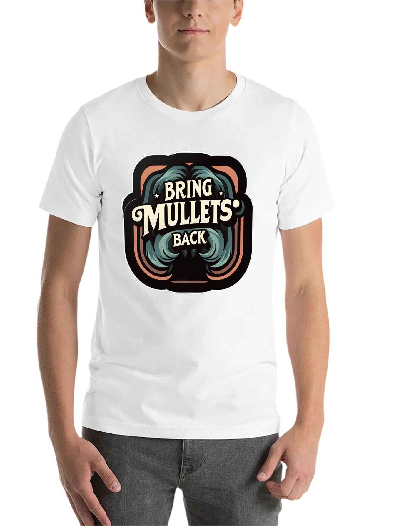 Bring Mullets Back 9 Stylish Everyday T-Shirt – Unisex Basic Cotton Tee