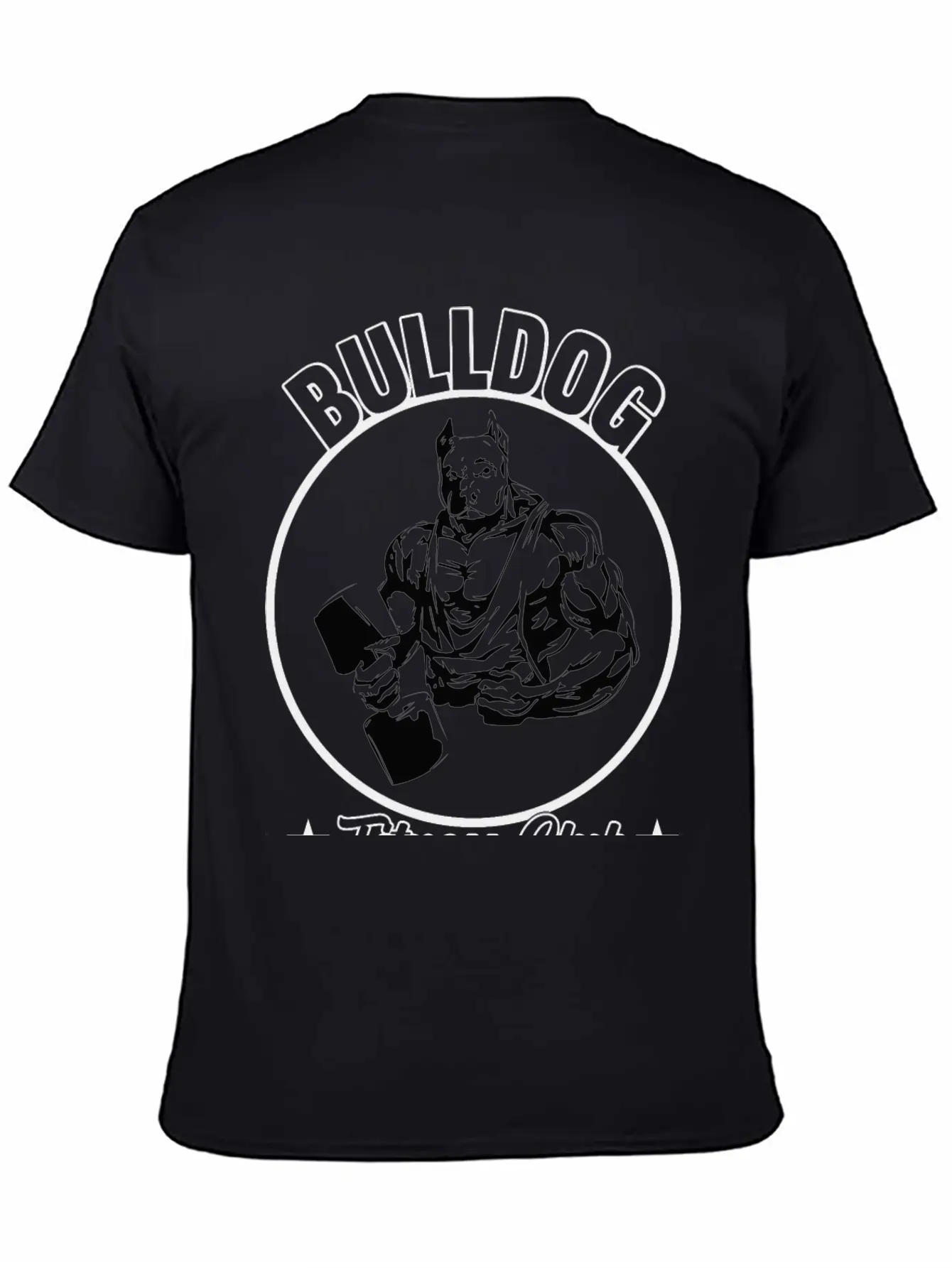 BULLDOG FITNESS CLUB Stylish Everyday T-Shirt – Unisex Basic Cotton Tee