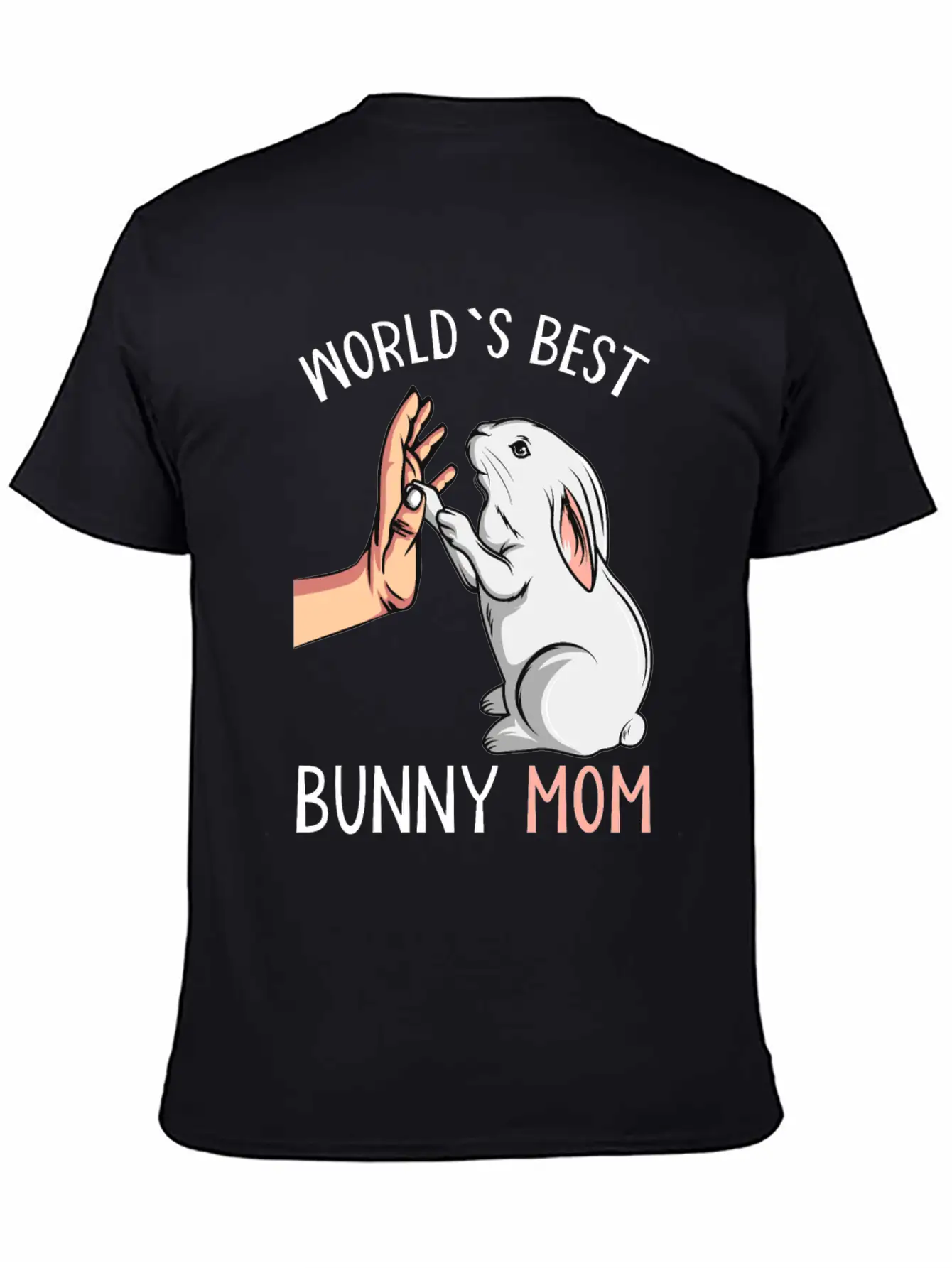 Bunnies Mama Rabbit Gift Basic Graphic T-Shirt – Daily Comfort In Soft Cotton
