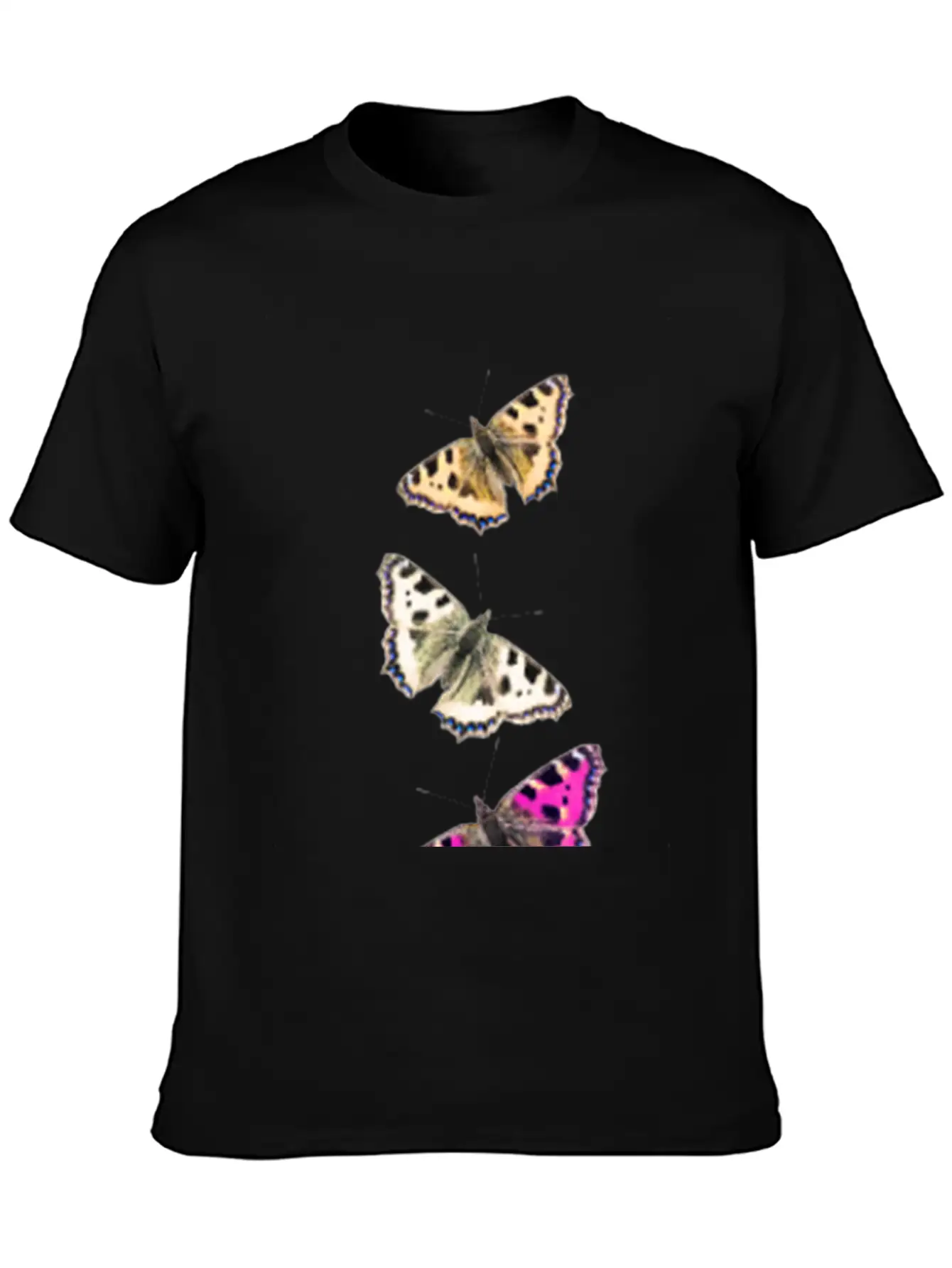 Butterfly Collage Stylish Everyday T-Shirt – Unisex Basic Cotton Tee