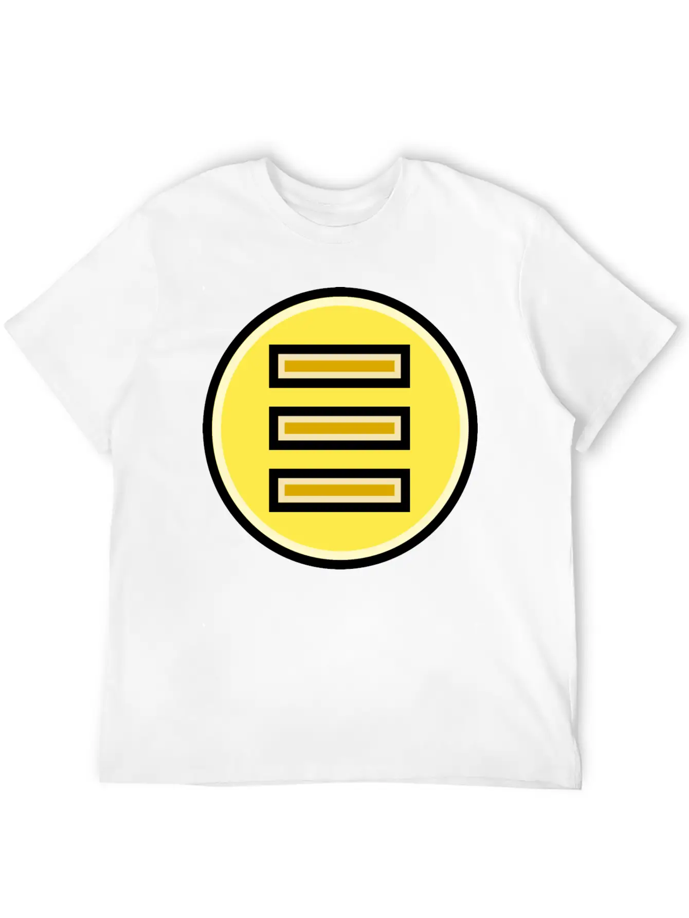 Button Menu Basic Graphic T-Shirt – Daily Comfort In Soft Cotton