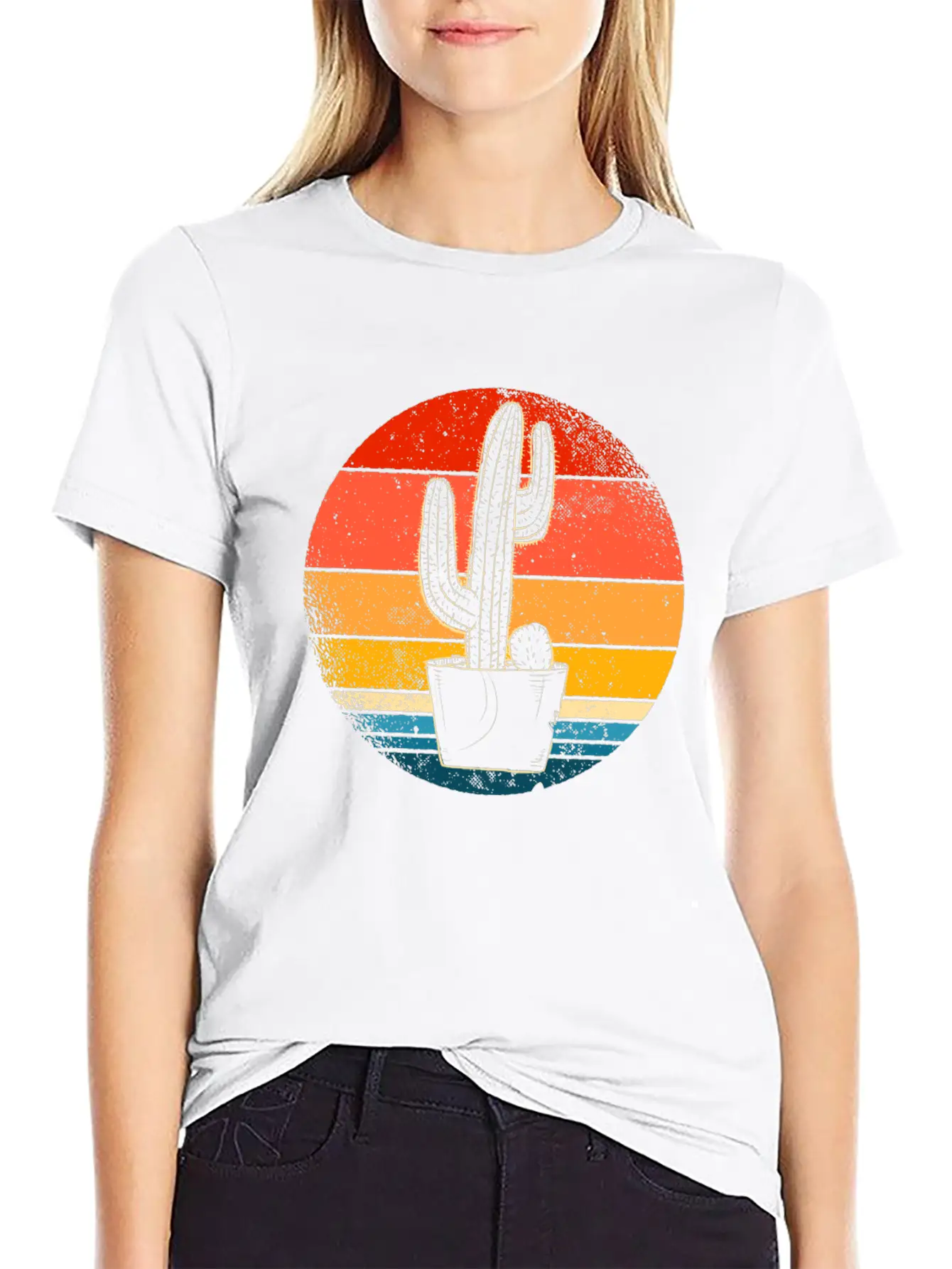 Cactus Basic Graphic T-Shirt – Daily Comfort In Soft Cotton