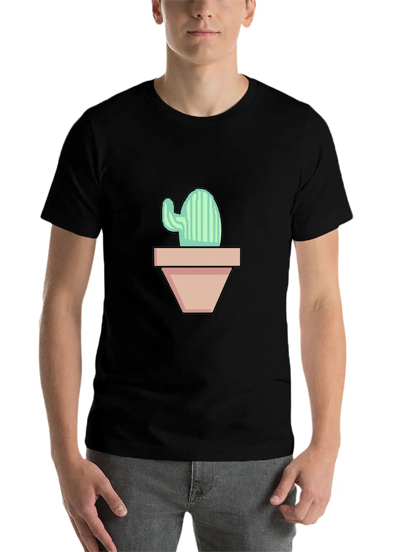 Cactus Shirt Stylish Everyday T-Shirt – Unisex Basic Cotton Tee