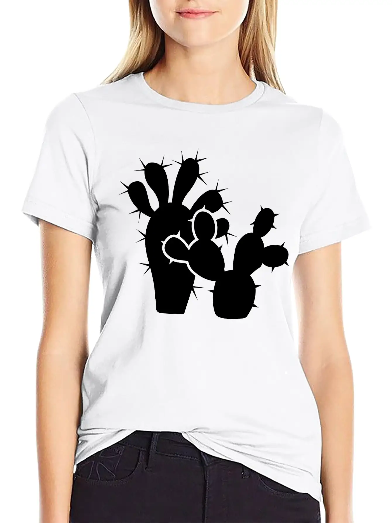 Cactus Stylish Everyday T-Shirt – Unisex Basic Cotton Tee