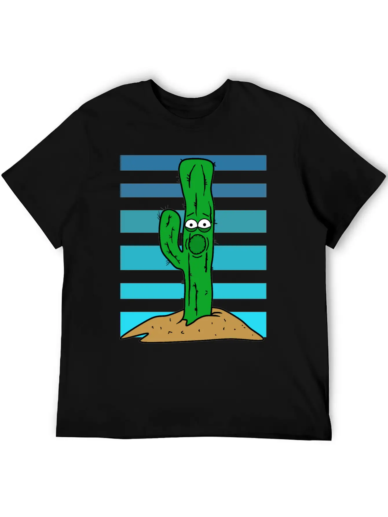 CACTUS SUNSET Stylish Everyday T-Shirt – Unisex Basic Cotton Tee