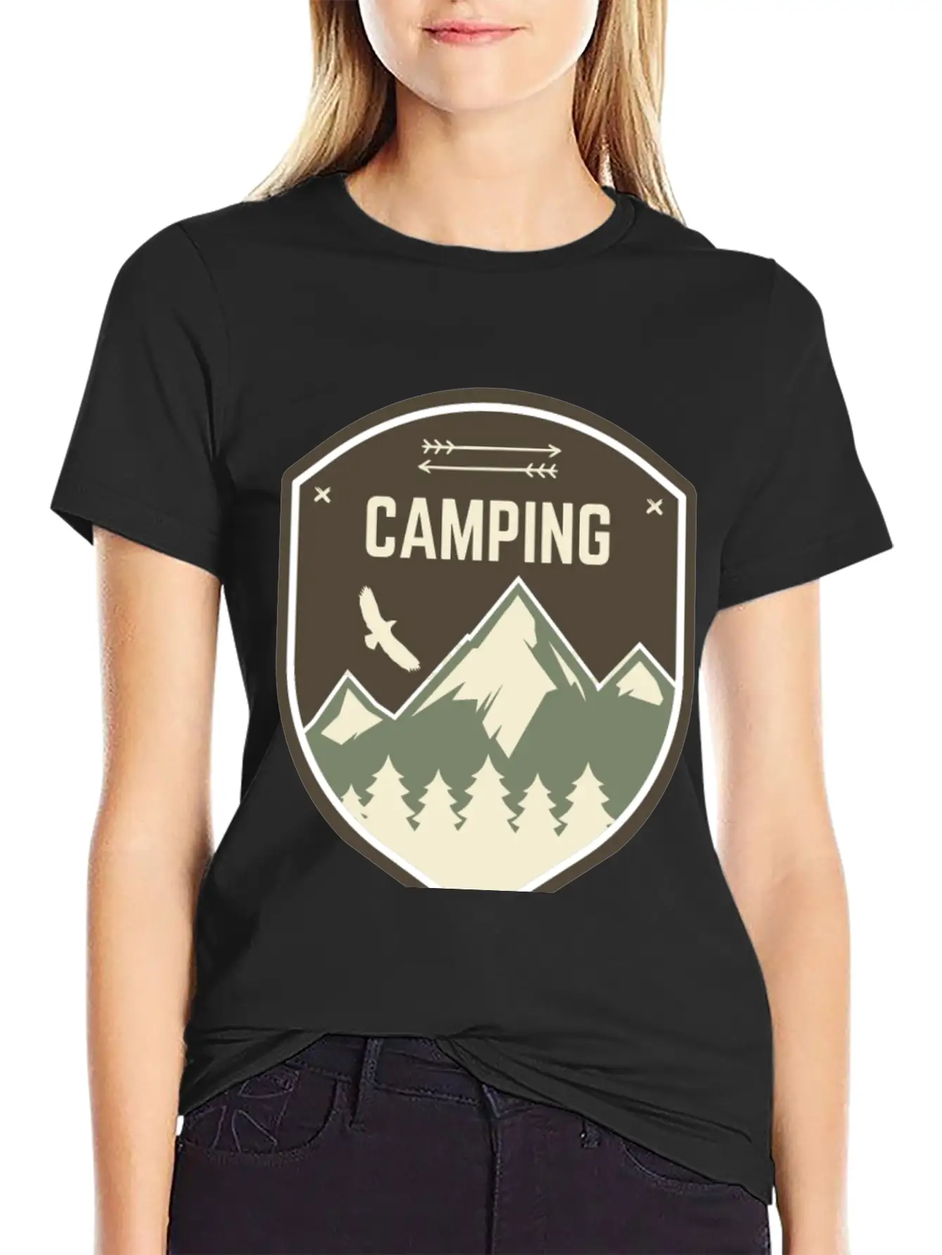 Camping Basic Graphic T-Shirt – Daily Comfort In Soft Cotton