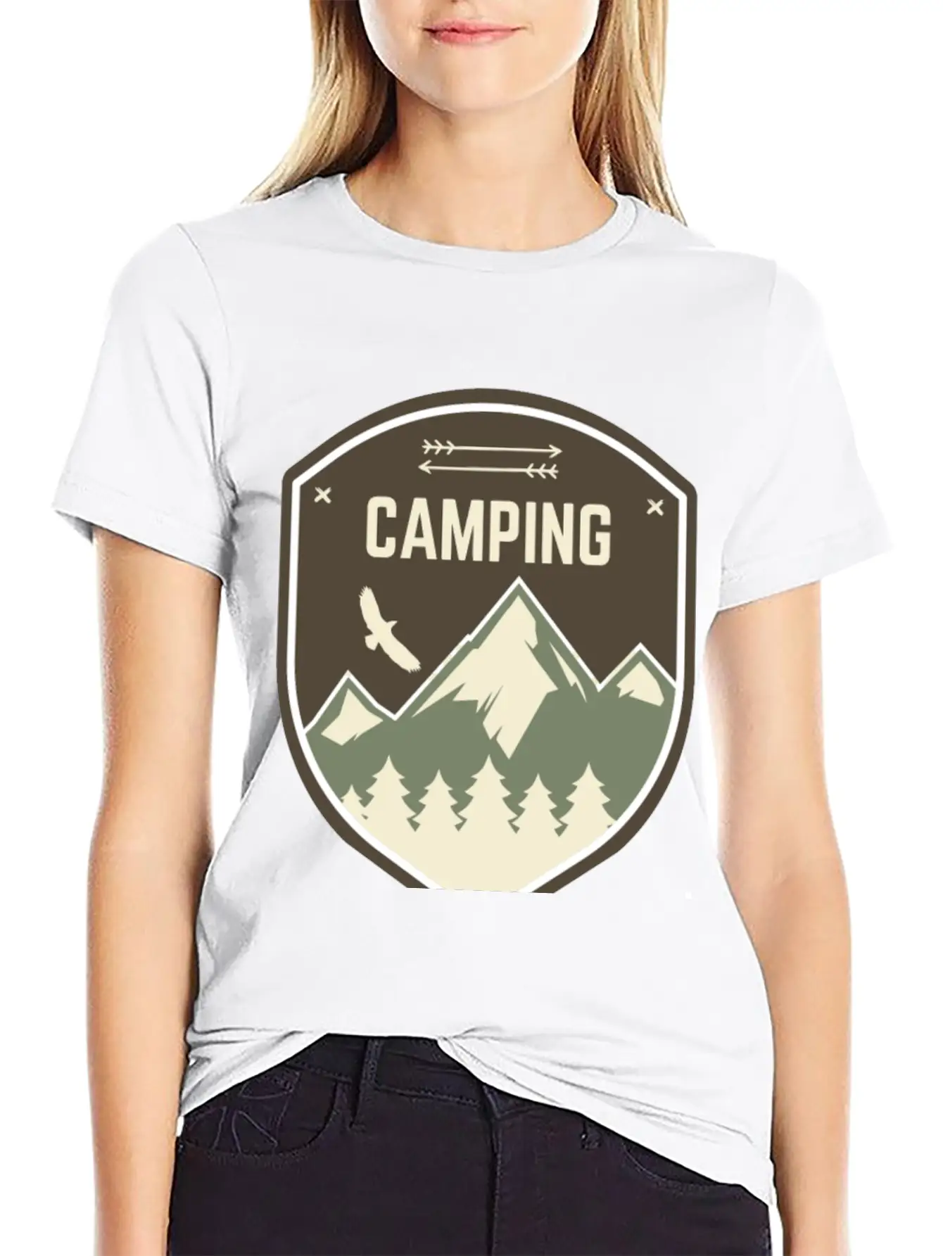 Camping Basic Graphic T-Shirt – Daily Comfort In Soft Cotton
