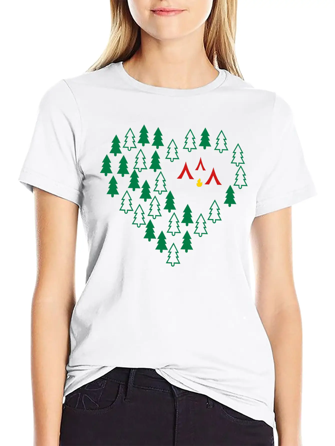 CAMPING Relaxed Everyday Tee – Lightweight And Durable Cotton
