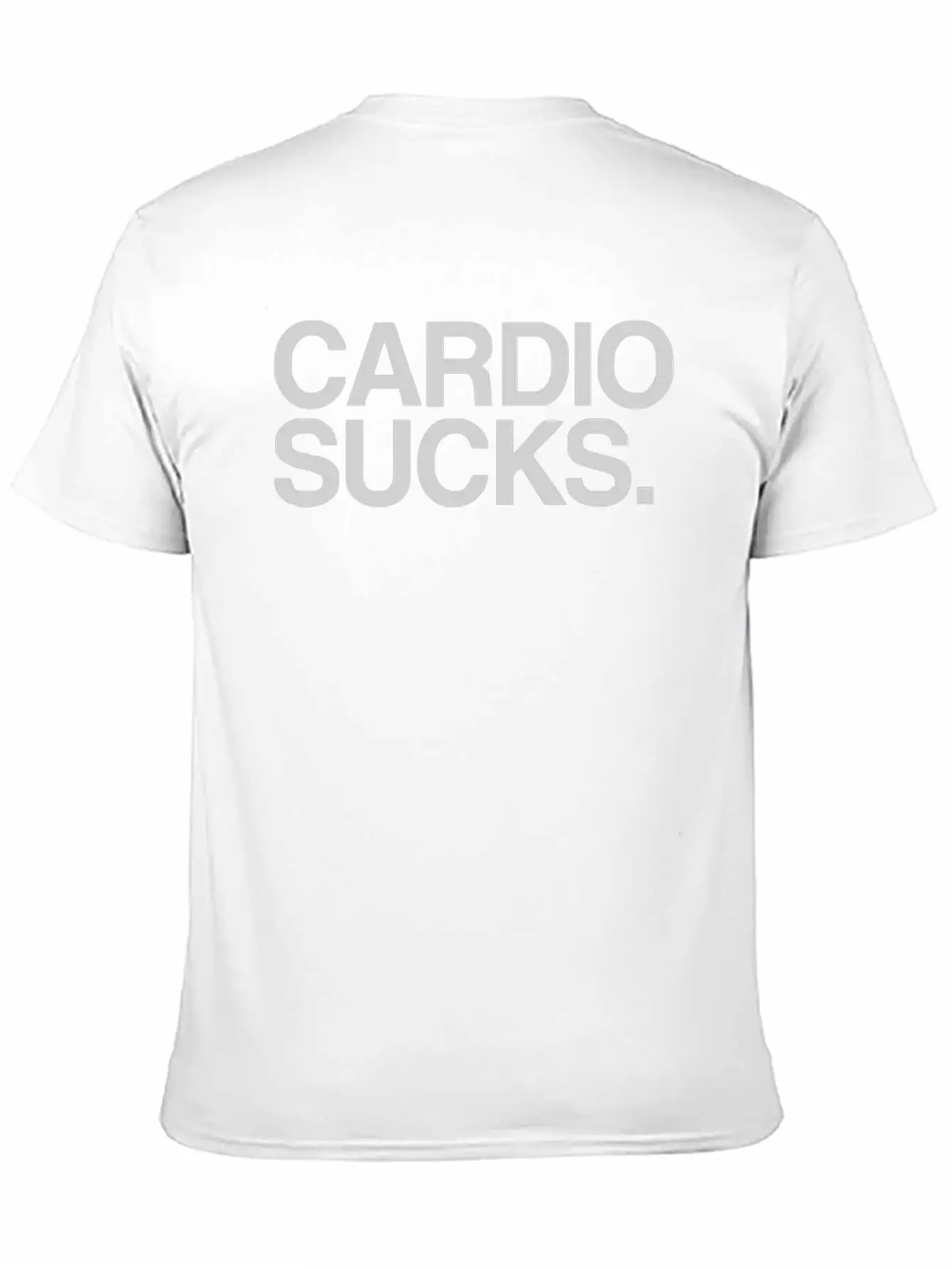 Cardio Sucks Exercise Running Gym Training Worko Lightweight Cotton T-Shirt – Daily Comfort Graphic Shirt