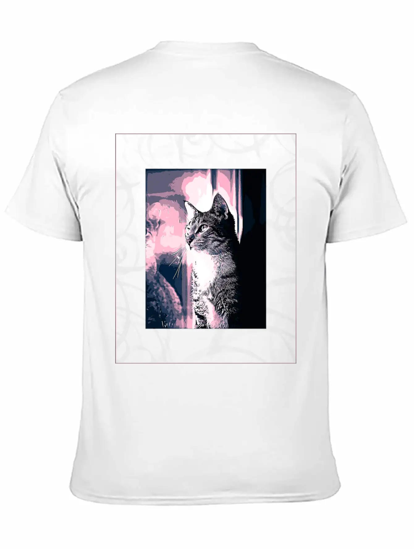 CAT IN ART Lightweight Cotton T-Shirt – Daily Comfort Graphic Shirt
