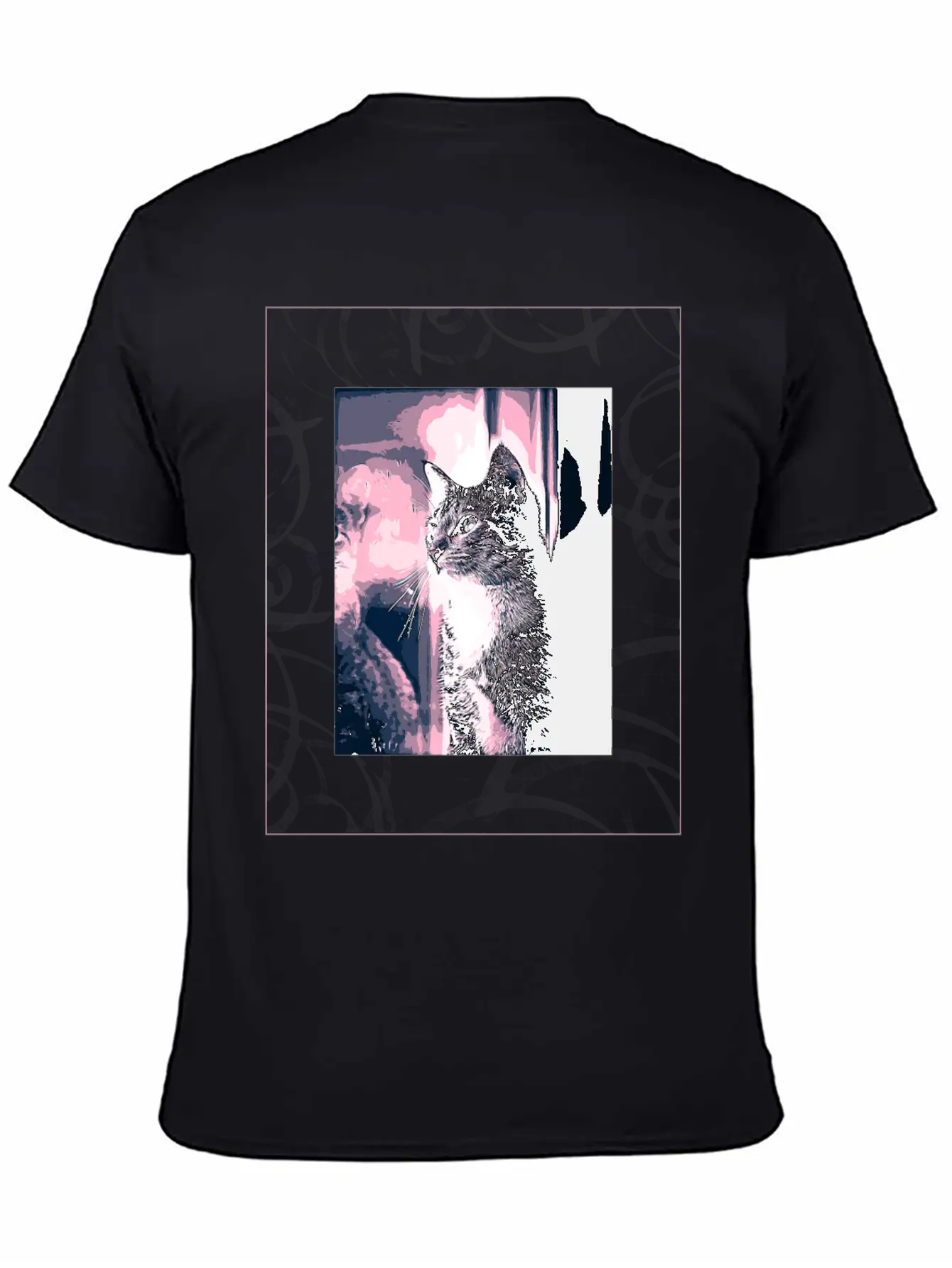 CAT IN ART Lightweight Cotton T-Shirt – Daily Comfort Graphic Shirt