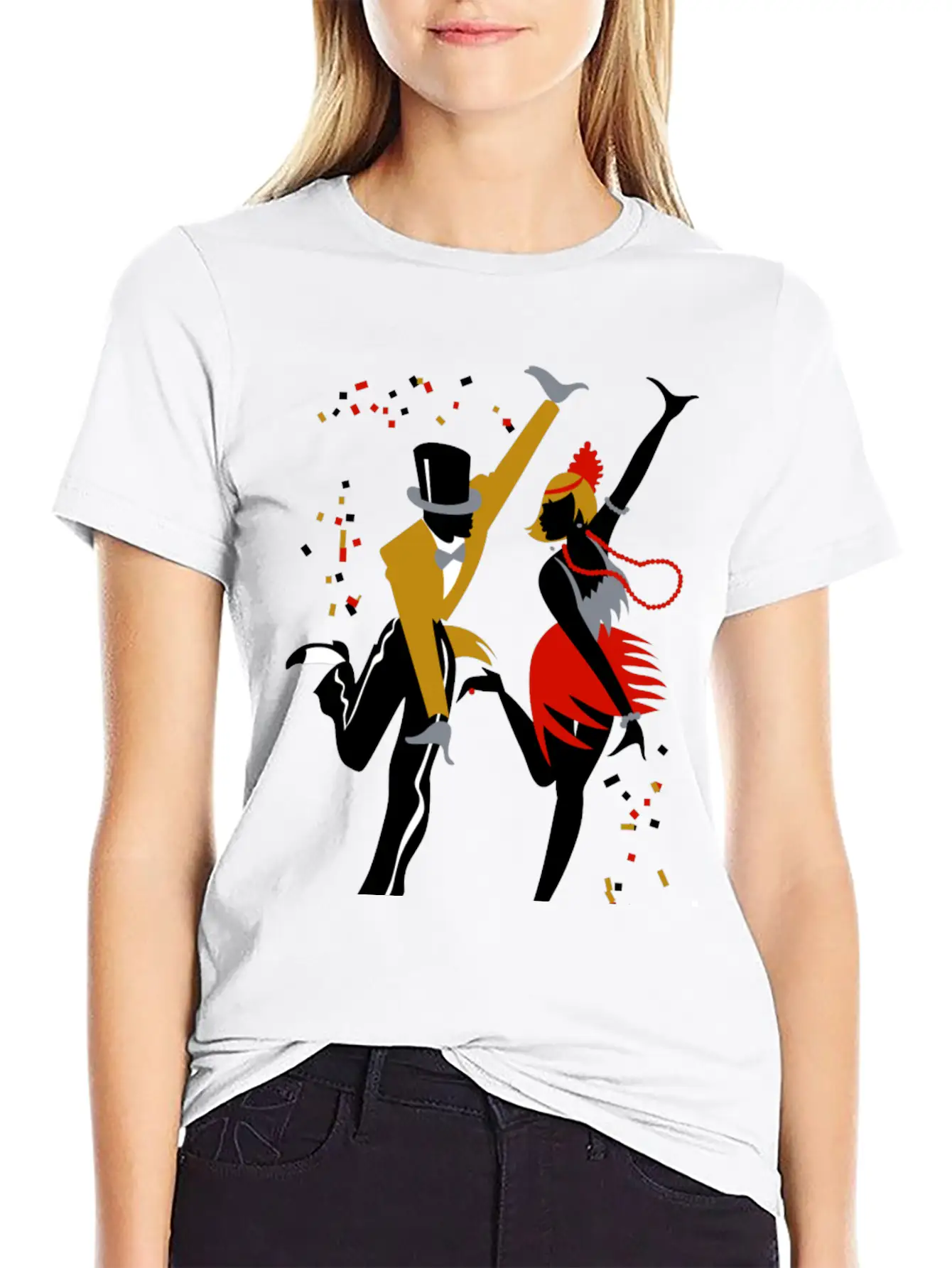 Charleston Dance Stylish Everyday T-Shirt – Unisex Basic Cotton Tee