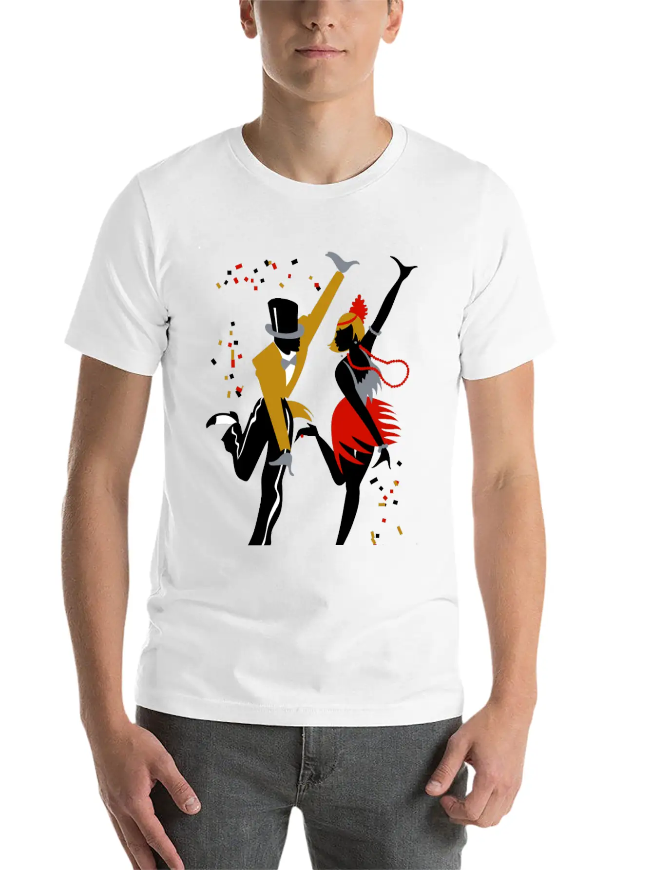 Charleston Dance Stylish Everyday T-Shirt – Unisex Basic Cotton Tee