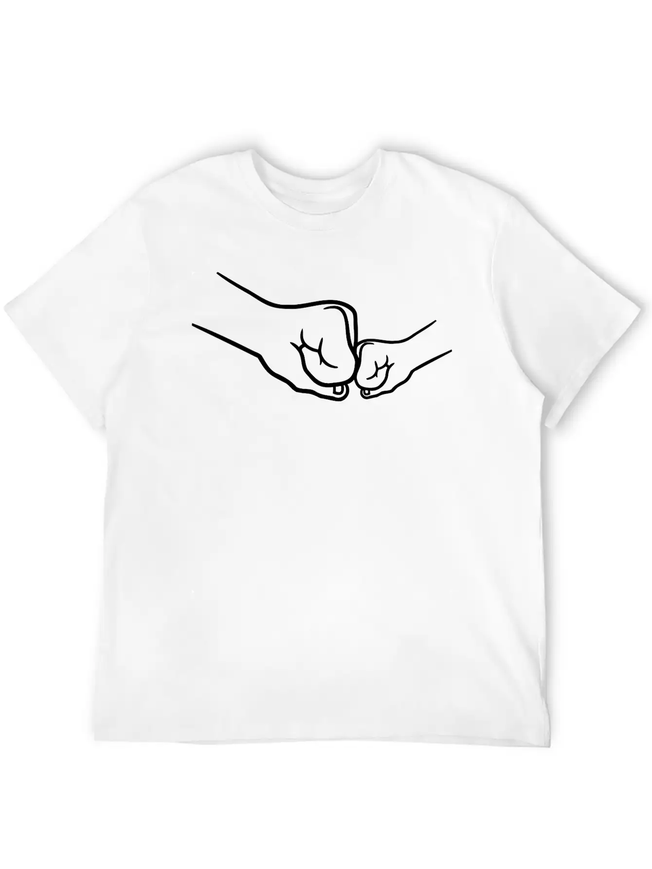 Child 2 Fists Stylish Everyday T-Shirt – Unisex Basic Cotton Tee