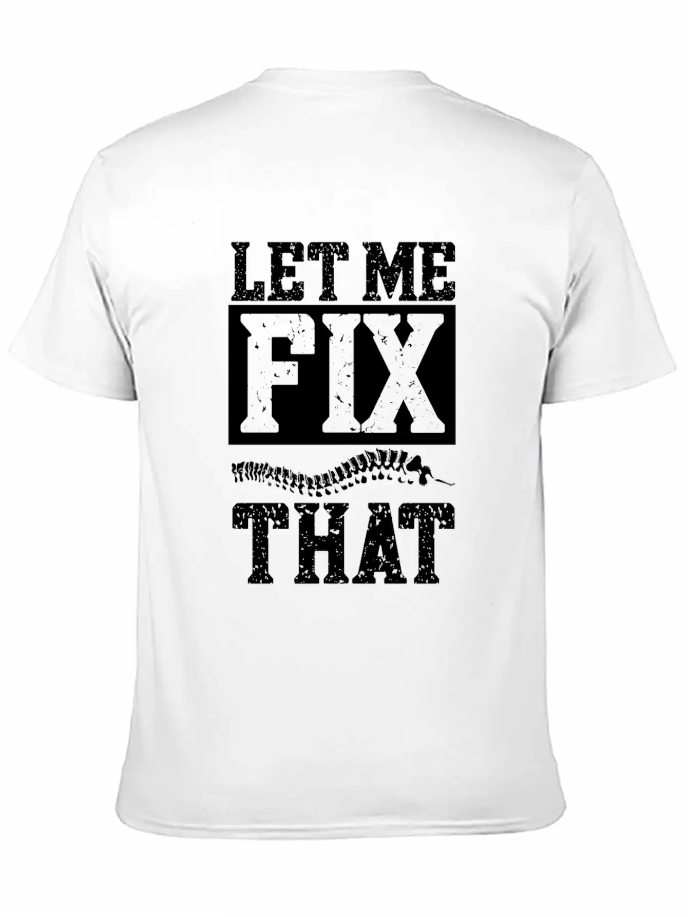 Chiropractor Back Cracker Basic Graphic T-Shirt – Daily Comfort In Soft Cotton