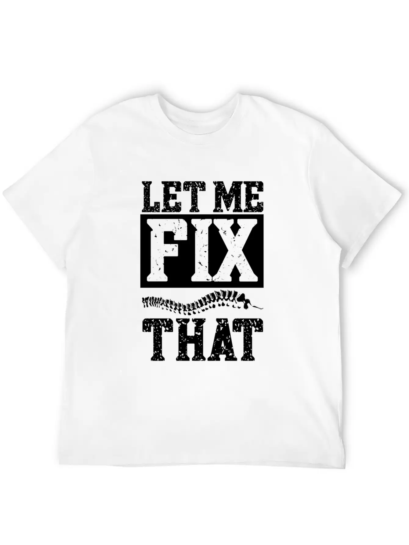 Chiropractor Back Cracker Basic Graphic T-Shirt – Daily Comfort In Soft Cotton