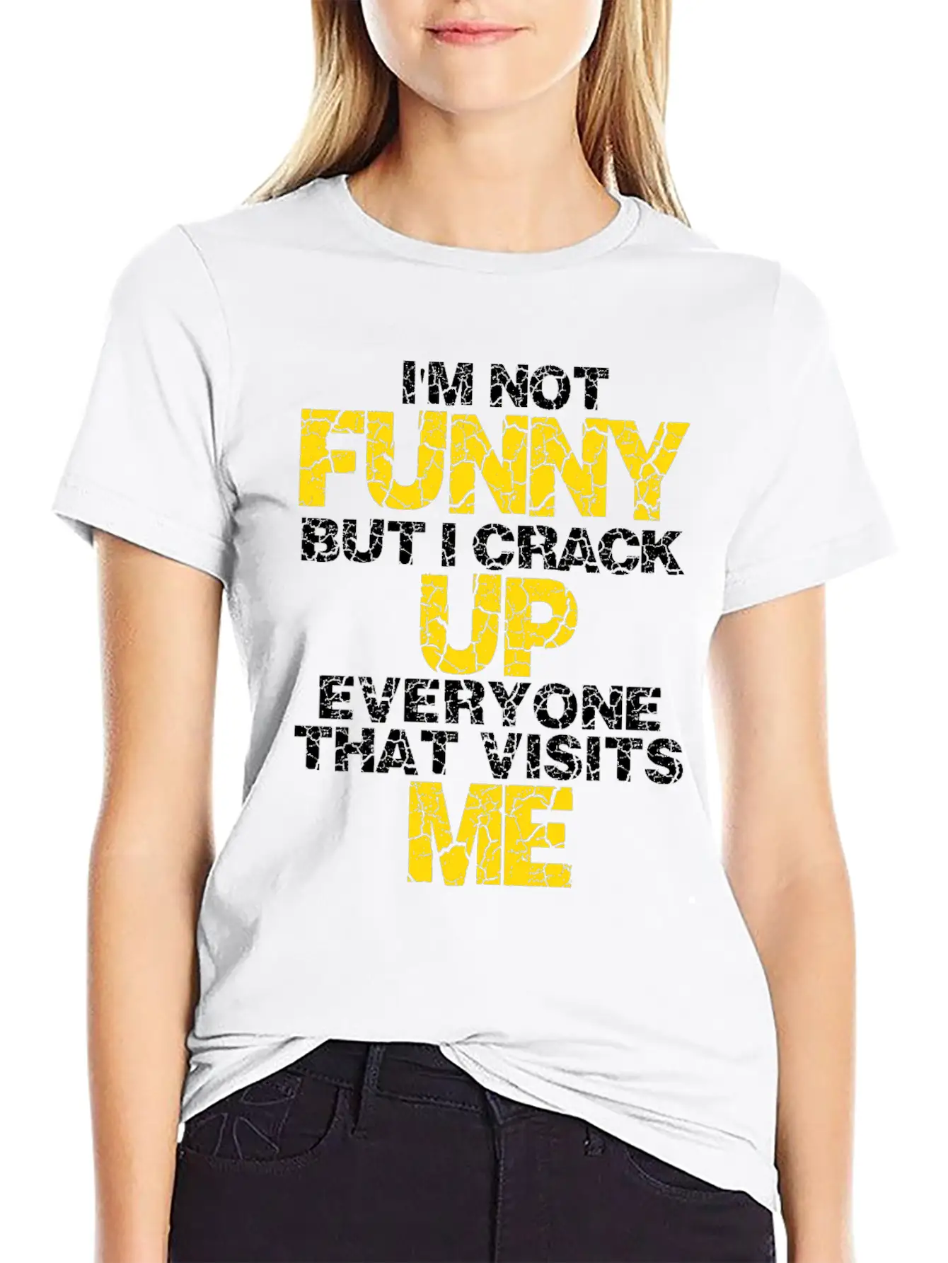 Chiropractor Im Not Funny But I Crack Up Basic Graphic T-Shirt – Daily Comfort In Soft Cotton