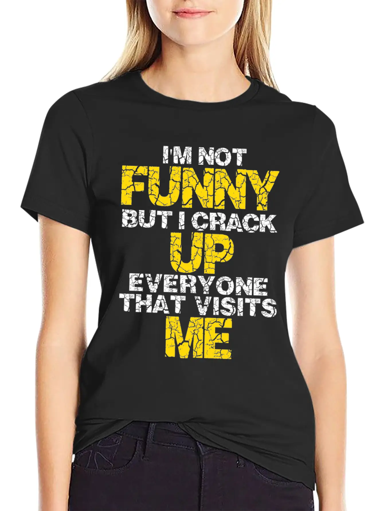 Chiropractor Im Not Funny But I Crack Up Basic Graphic T-Shirt – Daily Comfort In Soft Cotton