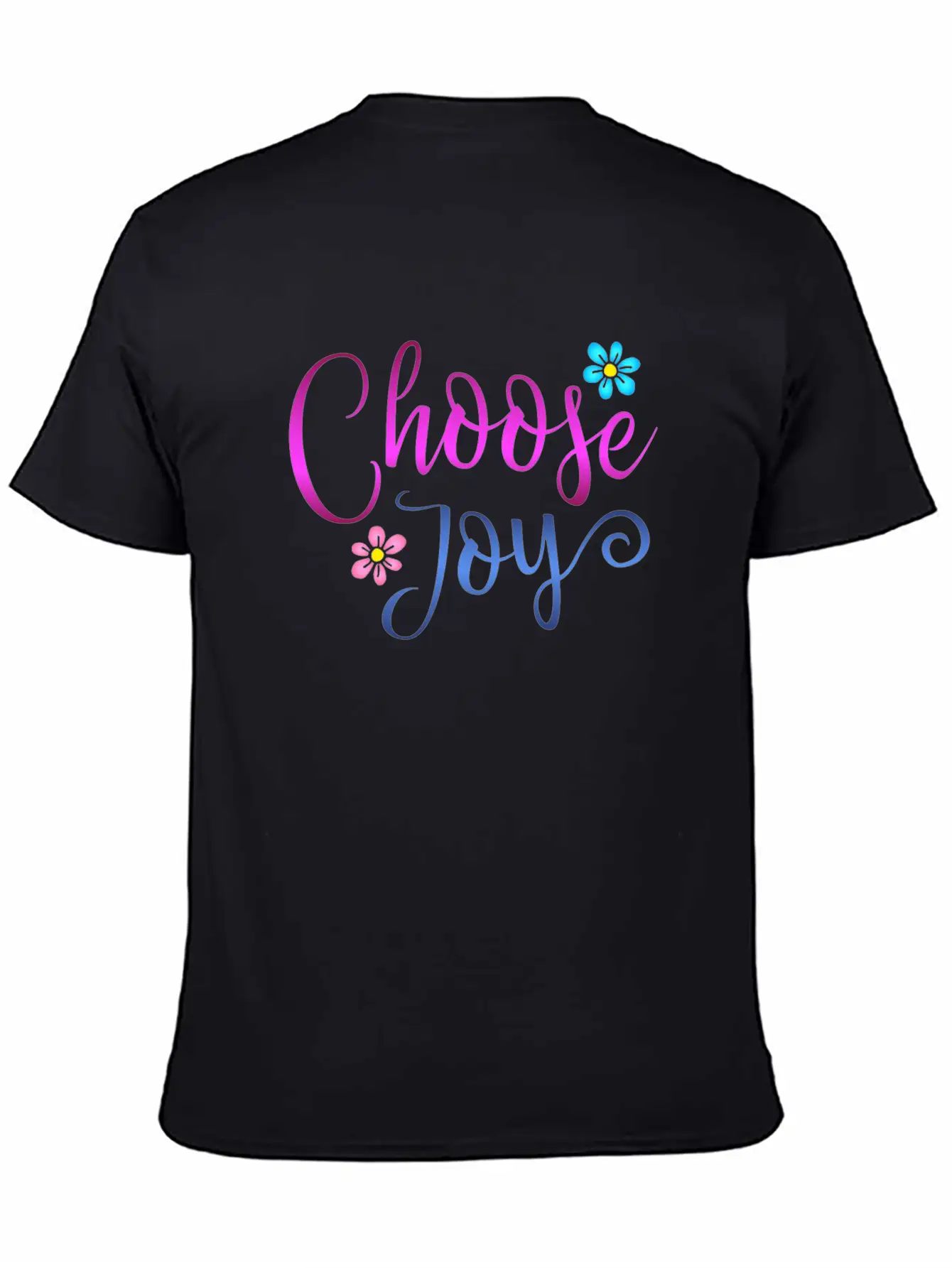 Choose Joy Basic Graphic T-Shirt – Daily Comfort In Soft Cotton