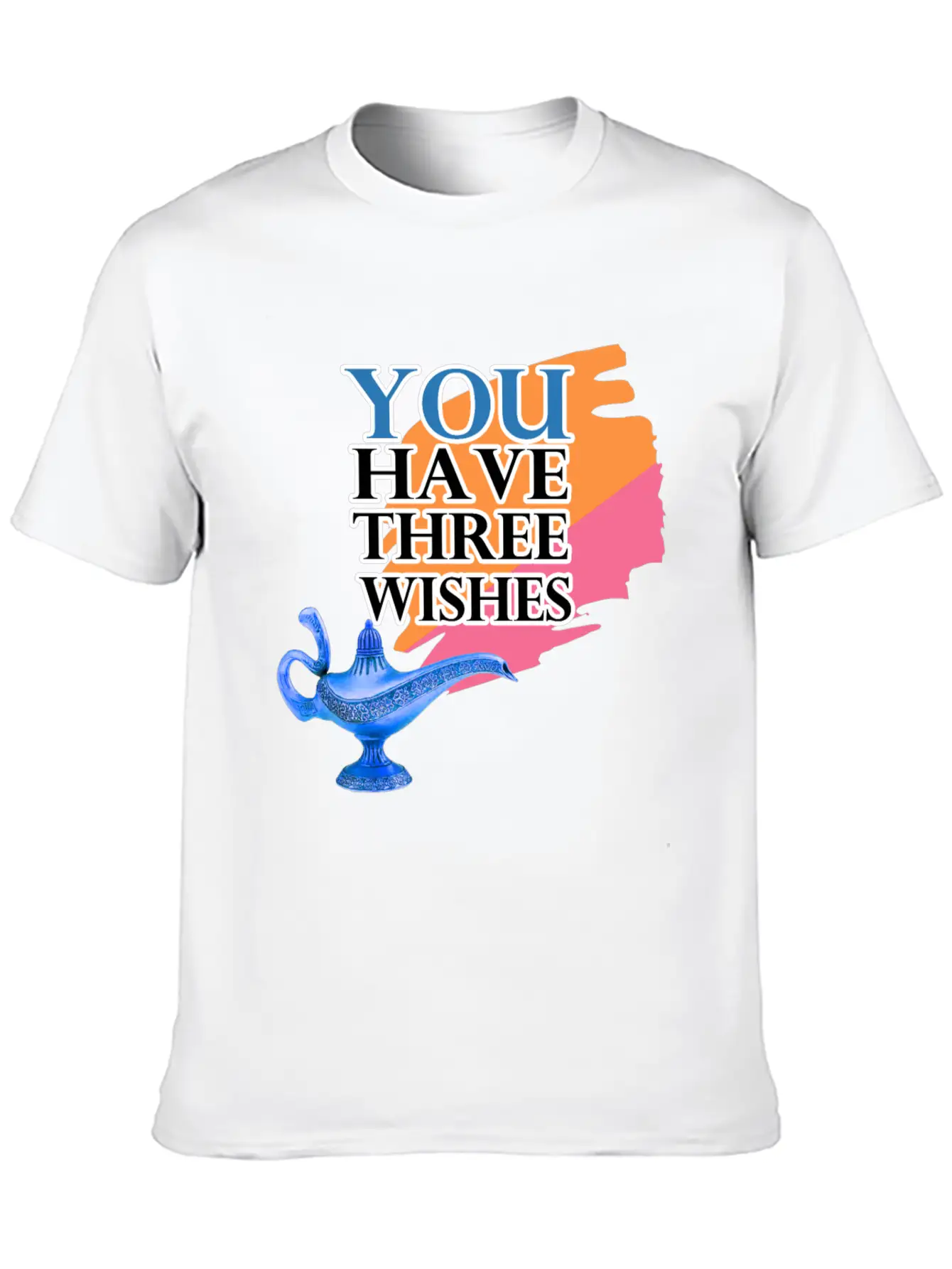 Choose Three Wishes Basic Graphic T-Shirt – Daily Comfort In Soft Cotton