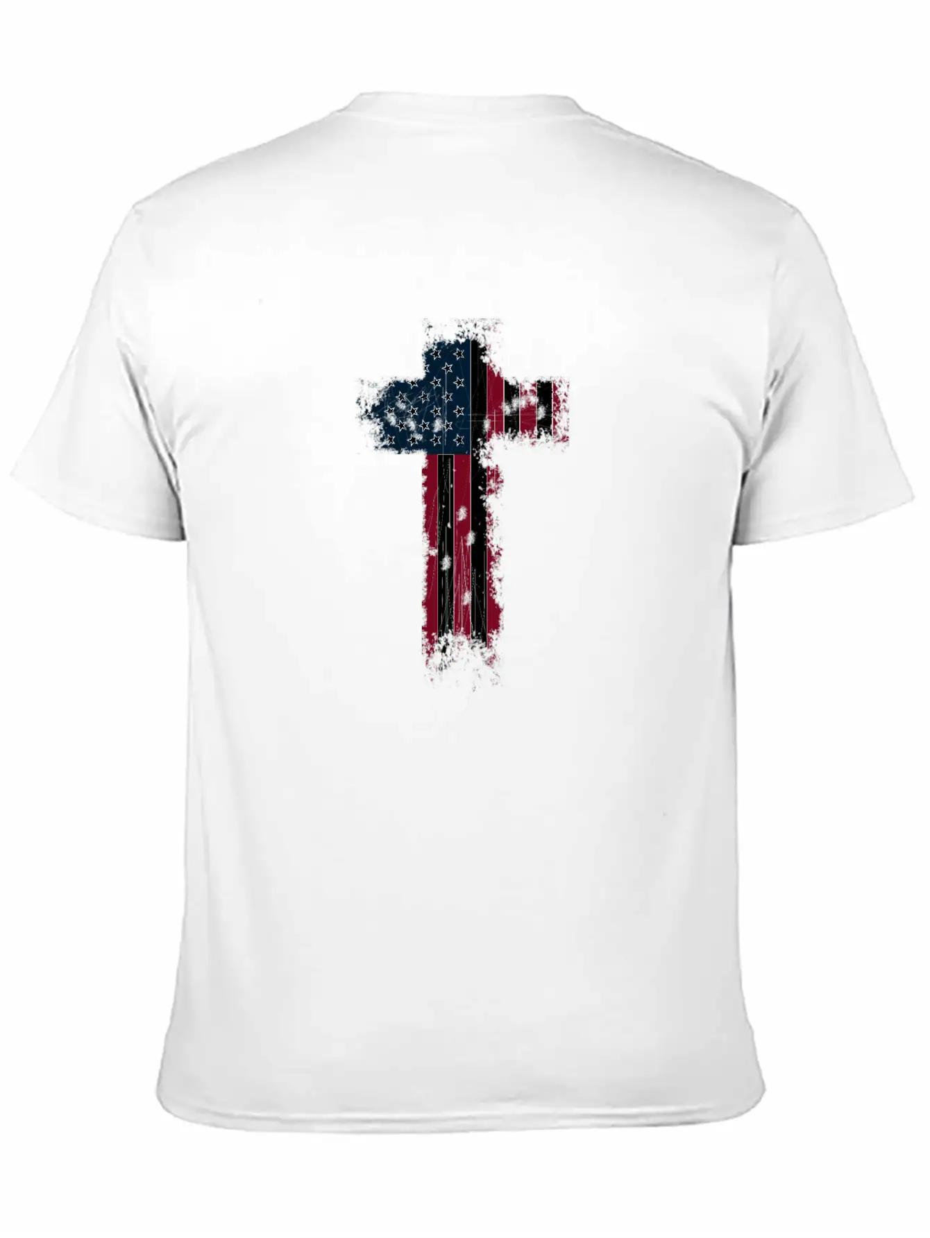 Christianity American Flag Unisex Cotton Tee – Relaxed Fit For Any Occasion