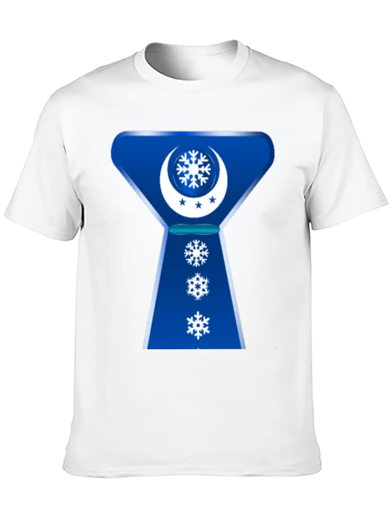 Christmas Snow Tie Basic Graphic T-Shirt – Daily Comfort In Soft Cotton