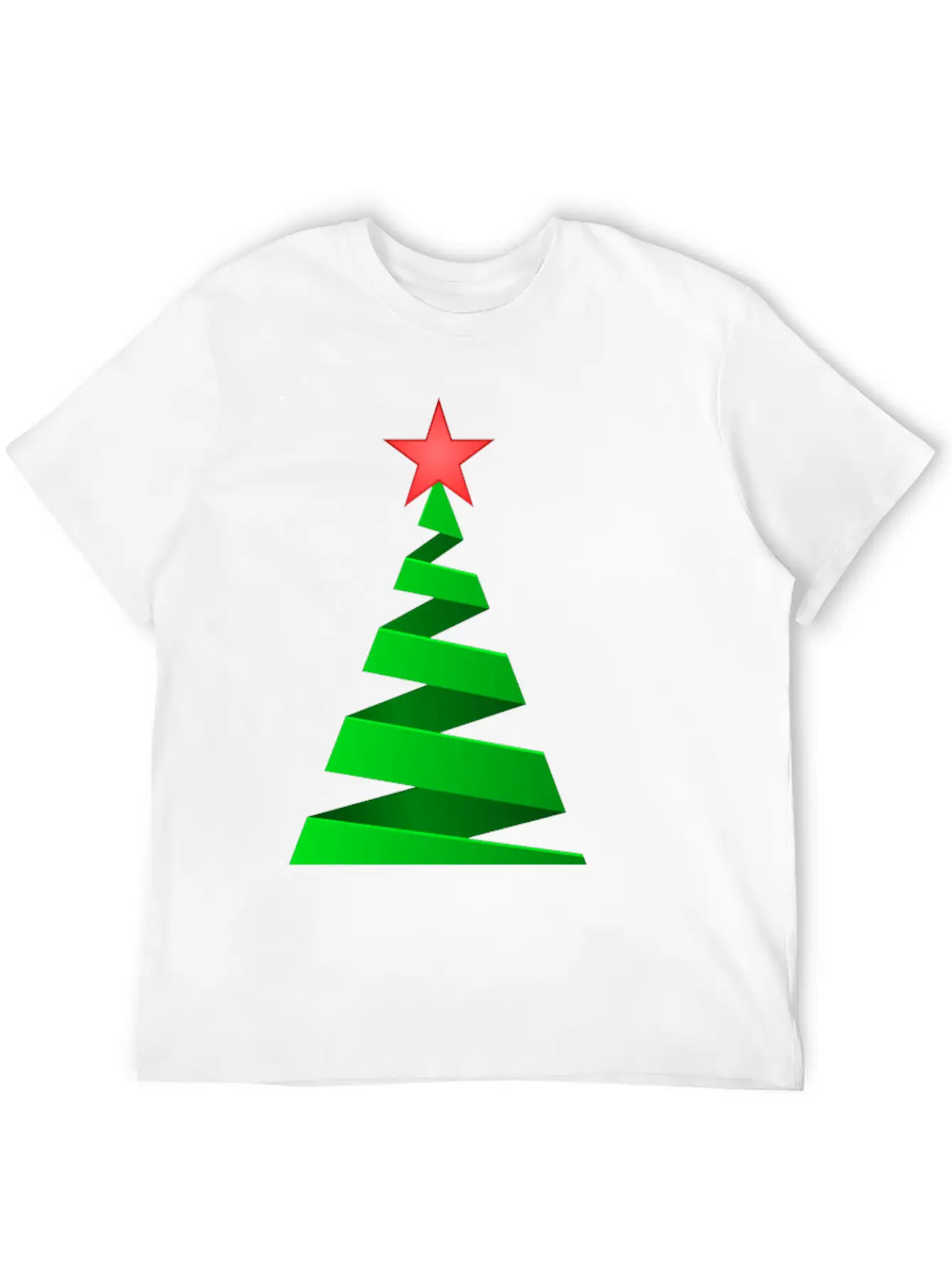 Christmas Tree Basic Graphic T-Shirt – Daily Comfort In Soft Cotton