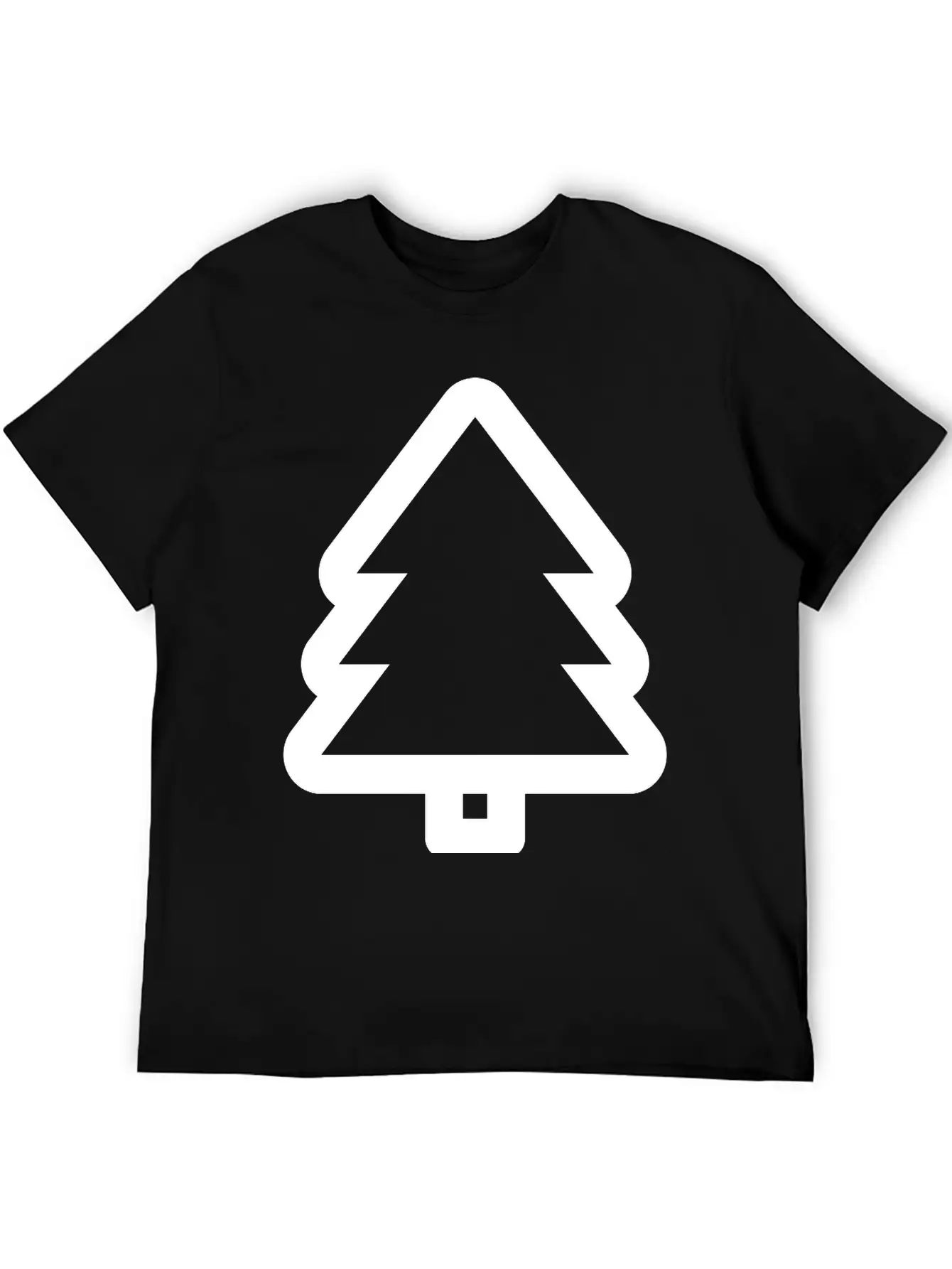 Christmas Tree Stylish Everyday T-Shirt – Unisex Basic Cotton Tee