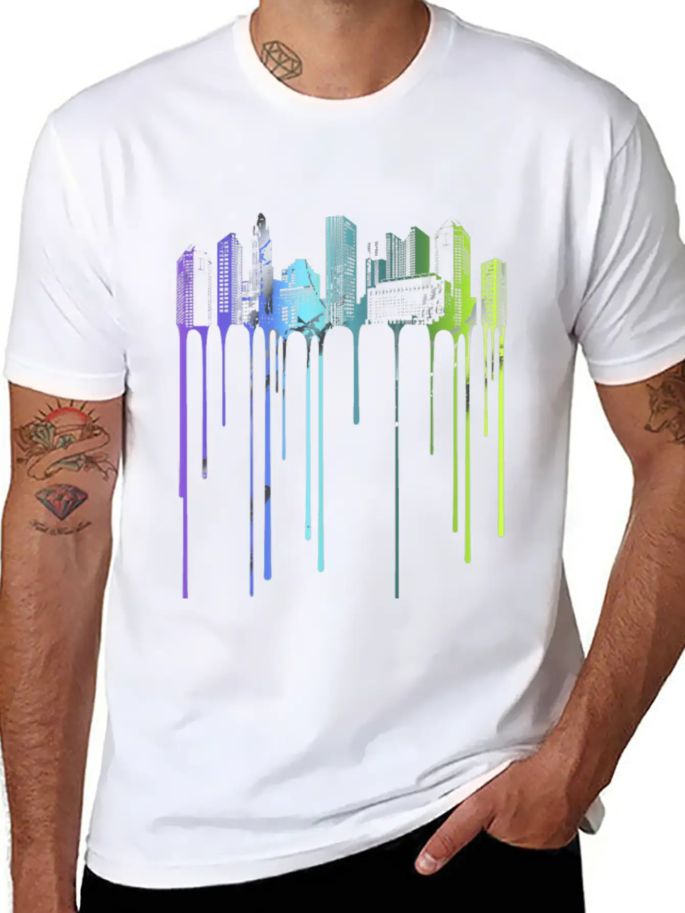 CIDADE Stylish Everyday T-Shirt – Unisex Basic Cotton Tee