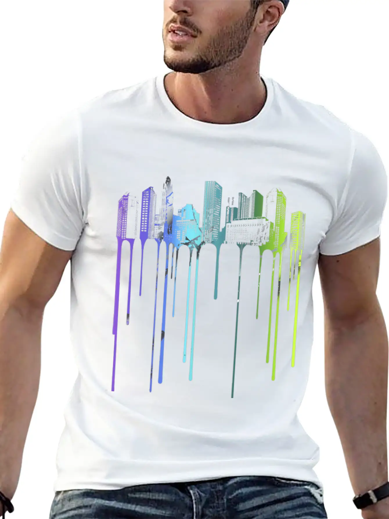 CIDADE Stylish Everyday T-Shirt – Unisex Basic Cotton Tee