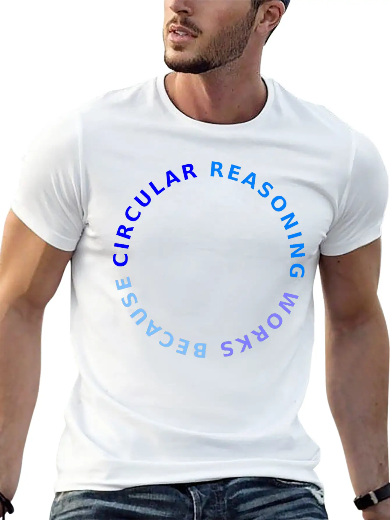Circular Reasoning 4C Stylish Everyday T-Shirt – Unisex Basic Cotton Tee