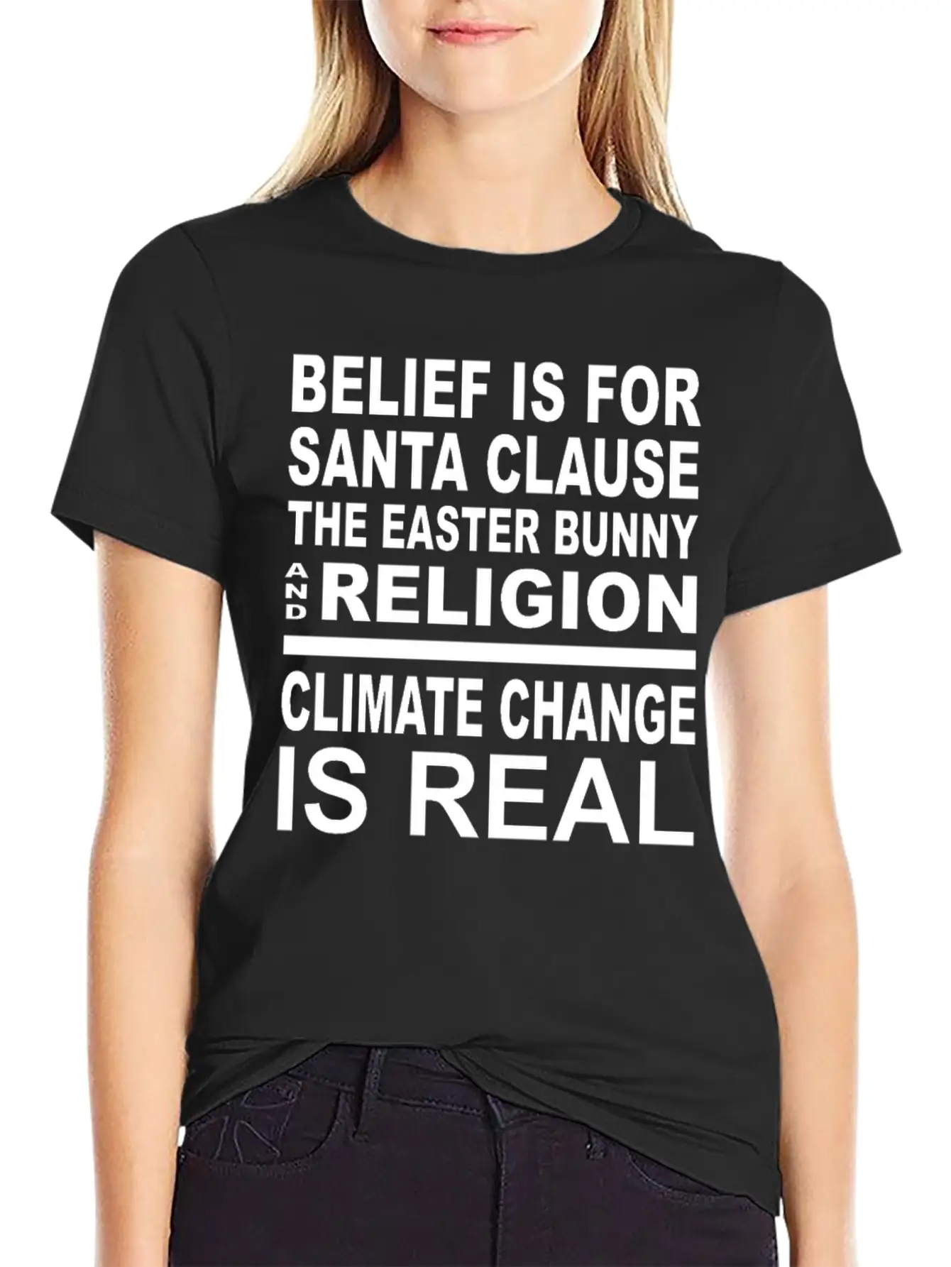 Climate Change Real Casual Graphic T-Shirt – Simple And Comfortable Daily Wear