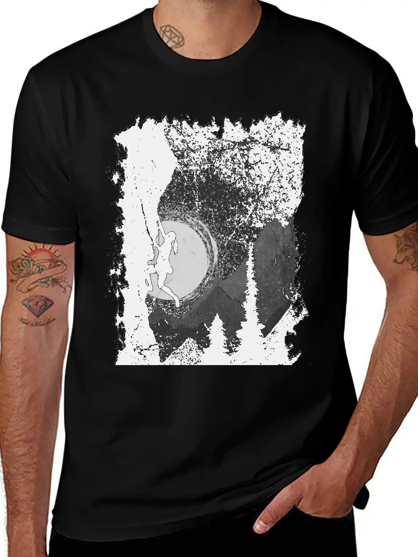 Climb Lightweight Cotton T-Shirt – Daily Comfort Graphic Shirt