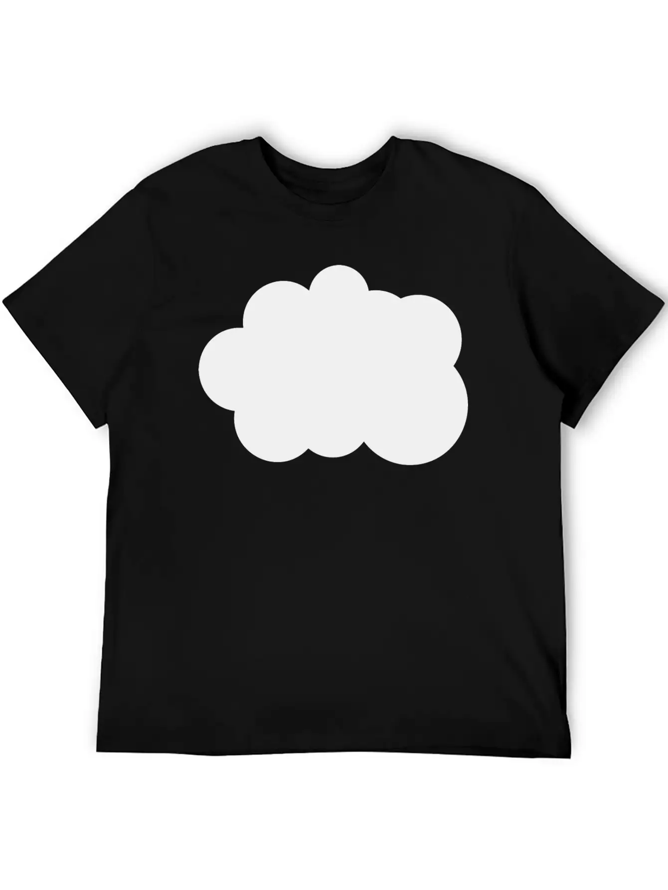 Cloud Silhouette Stylish Everyday T-Shirt – Unisex Basic Cotton Tee