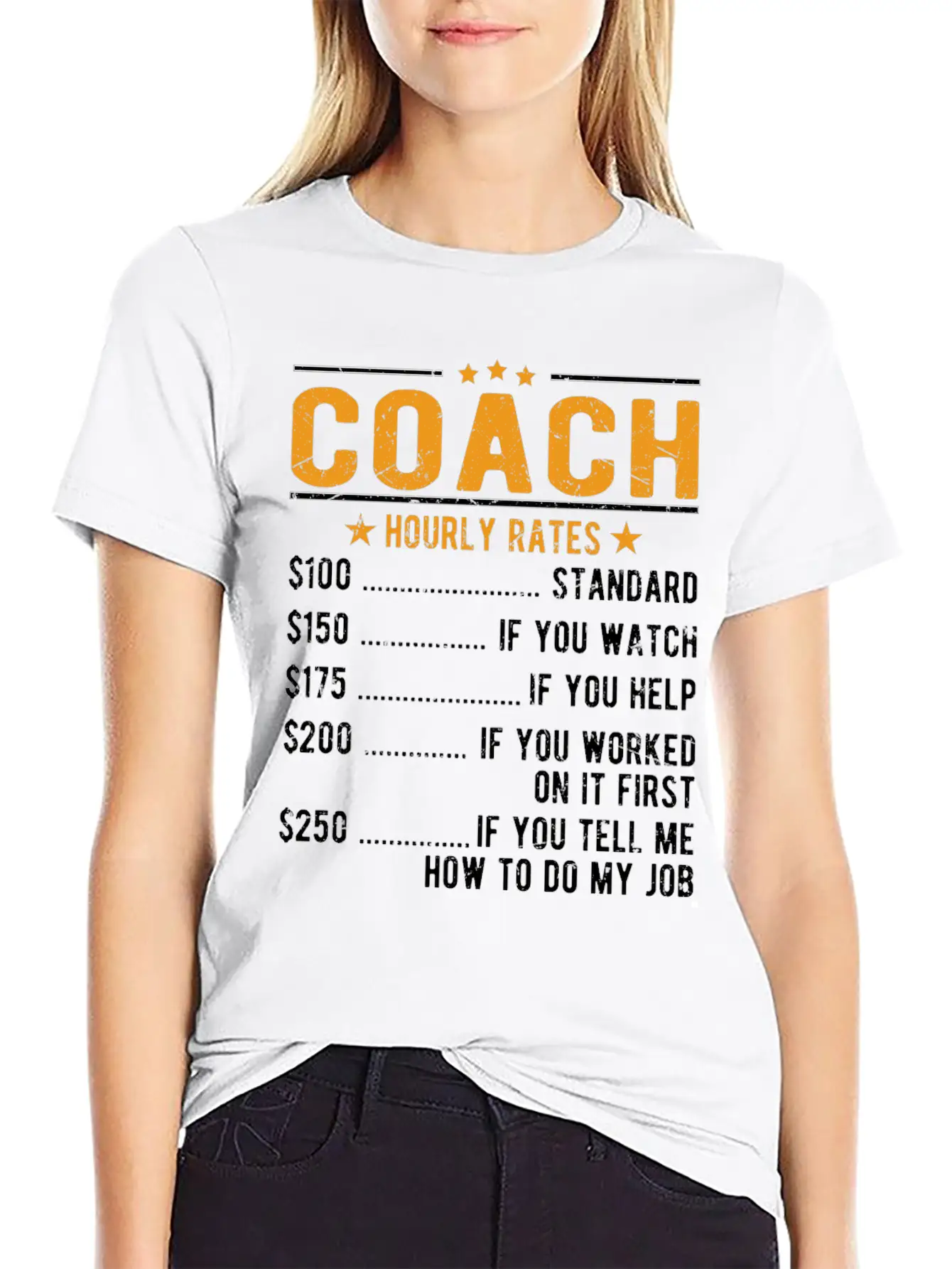 Coach Hourly Rates Classic Cotton Tee – Unisex Comfort For Any Season