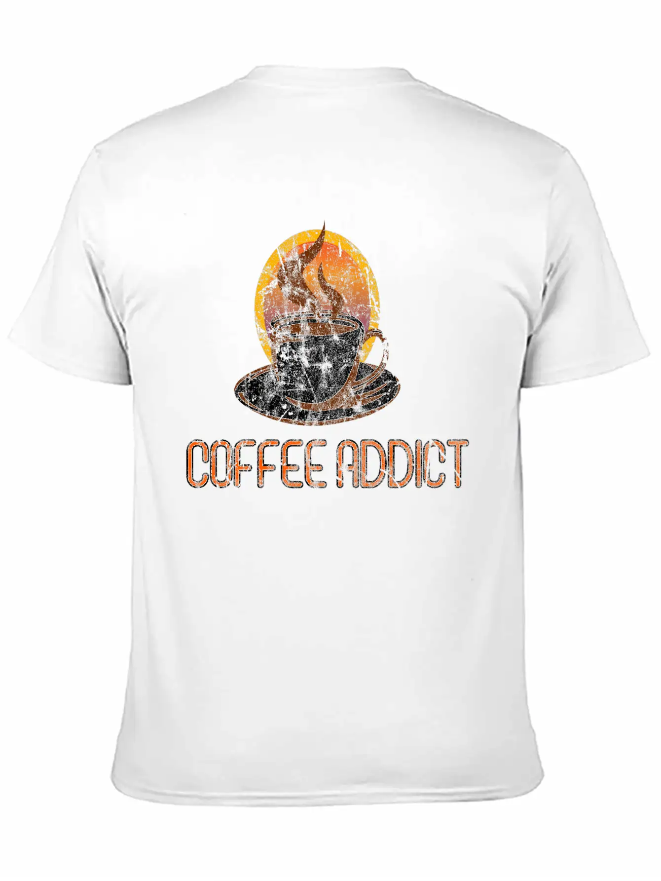 Coffee Caffeine Gift Idea Stylish Everyday T-Shirt – Unisex Basic Cotton Tee