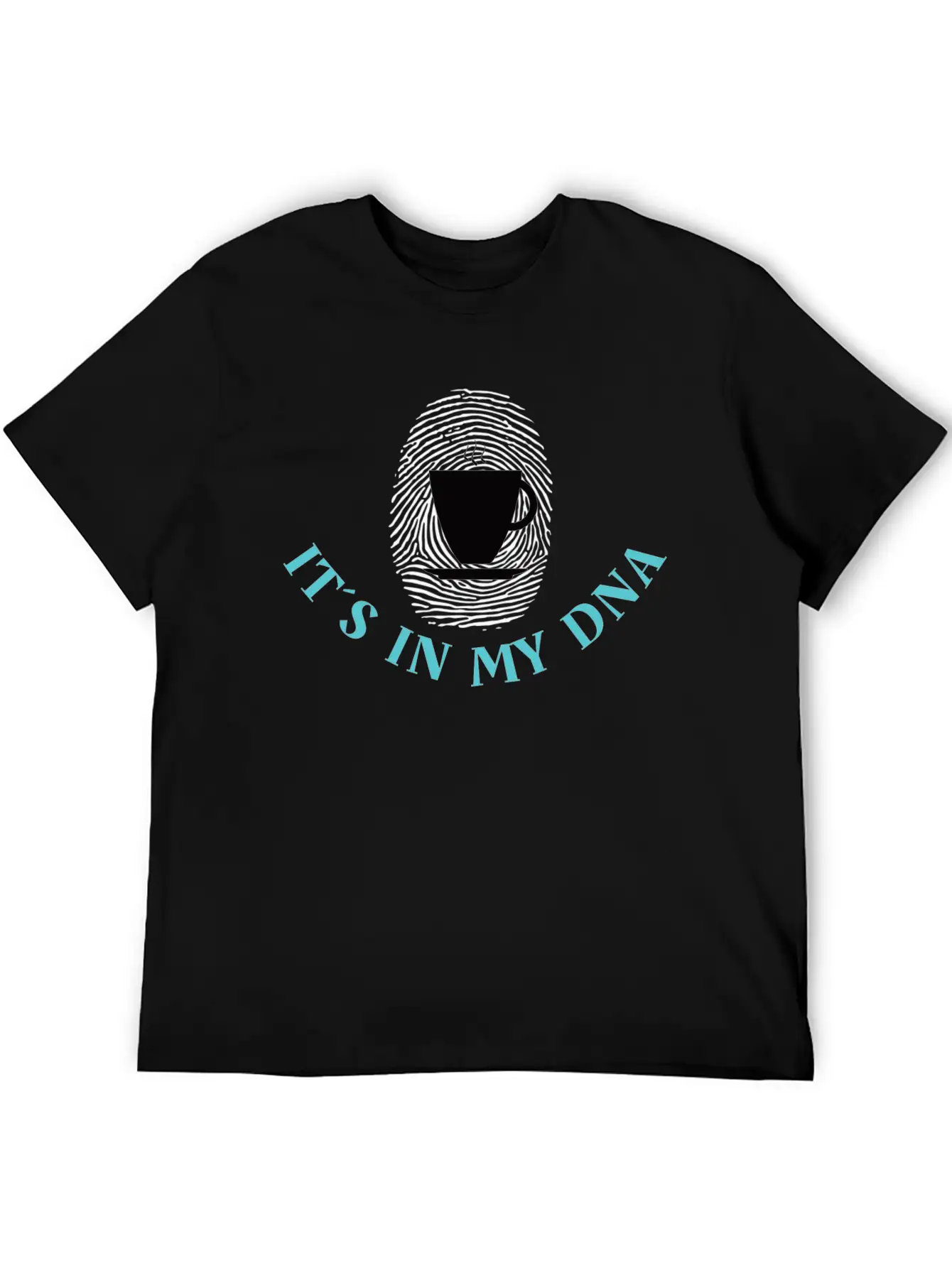COFFEE: It´s In My DNA Basic Graphic T-Shirt – Daily Comfort In Soft Cotton