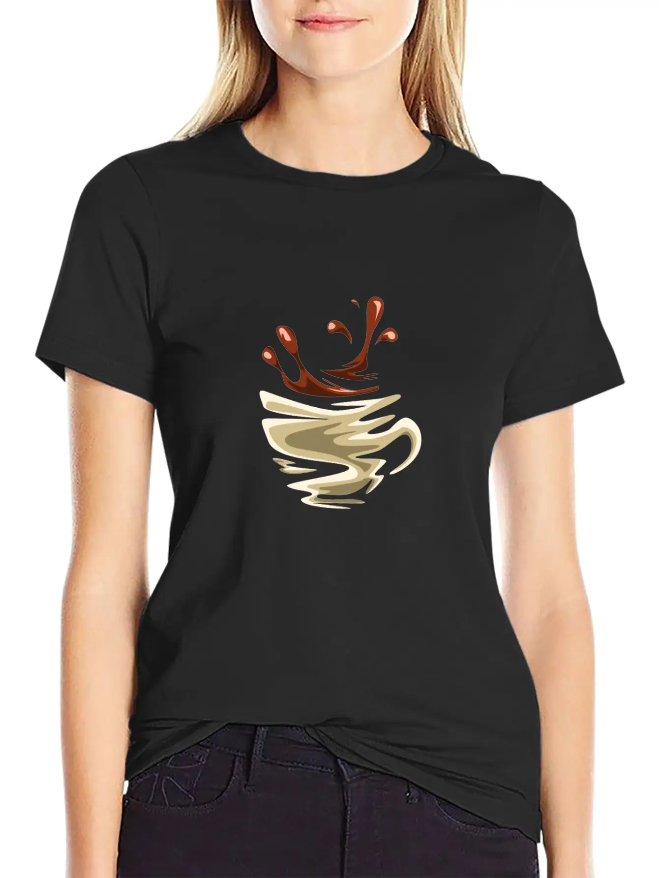 Coffee Lovers Gift Stylish Everyday T-Shirt – Unisex Basic Cotton Tee