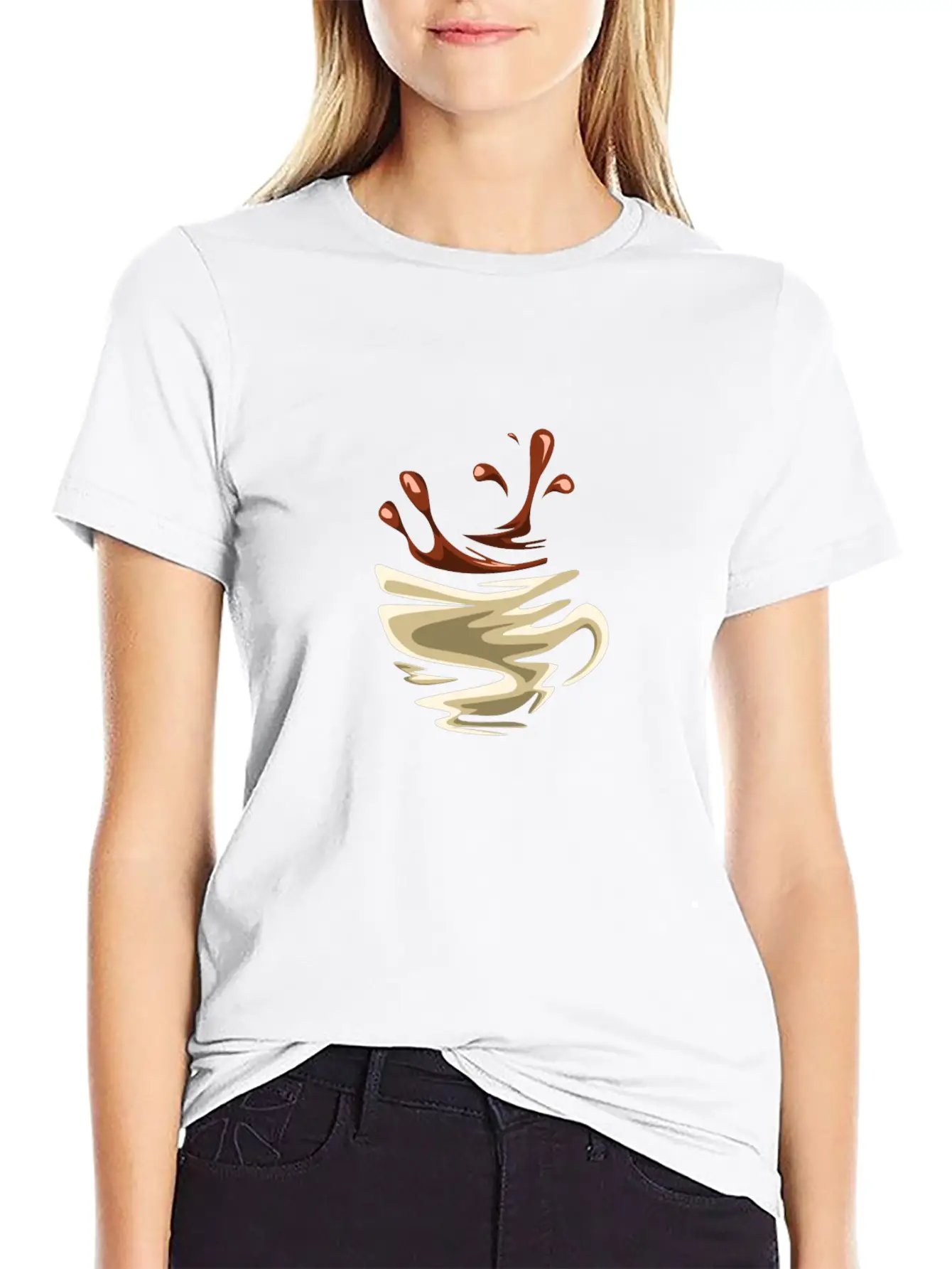 Coffee Lovers Gift Stylish Everyday T-Shirt – Unisex Basic Cotton Tee