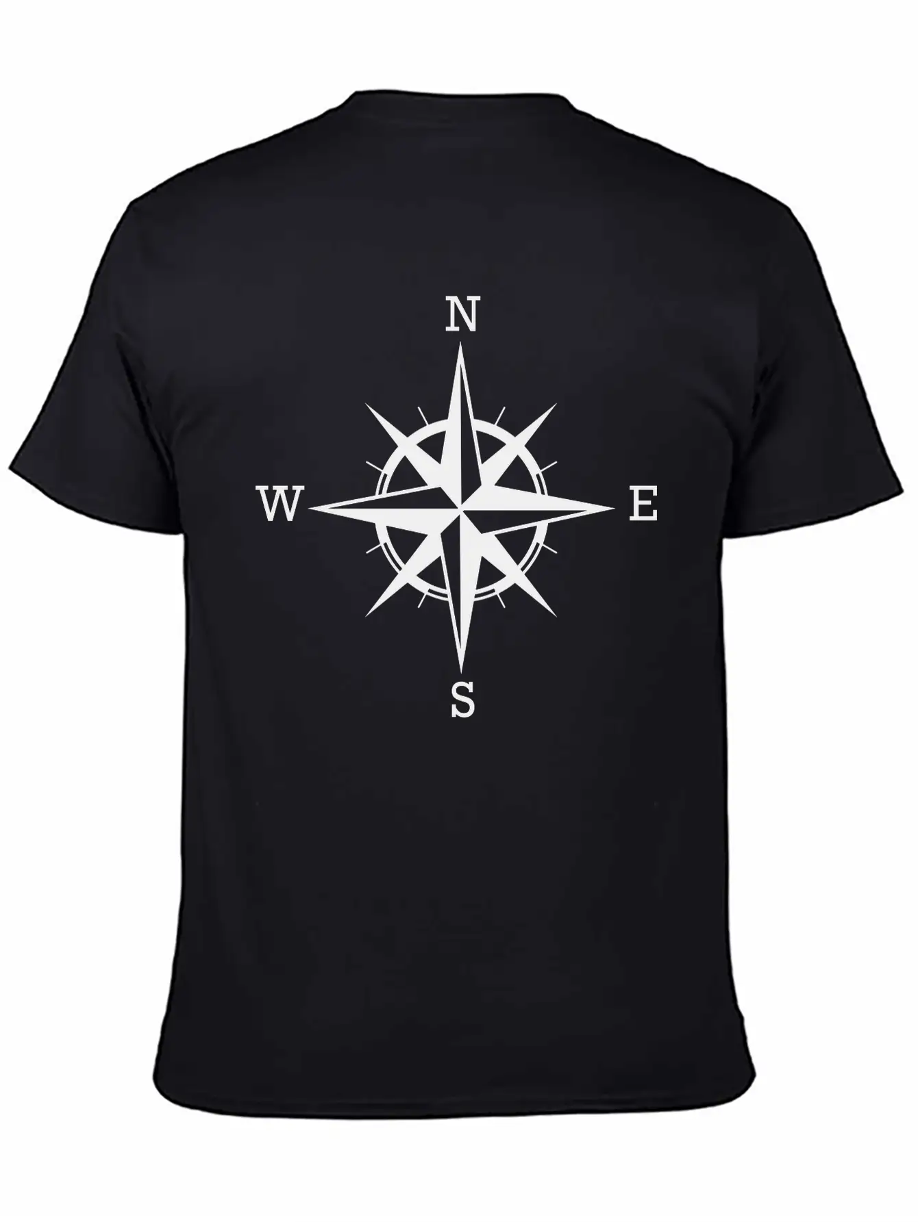 Compass Basic Graphic T-Shirt – Daily Comfort In Soft Cotton