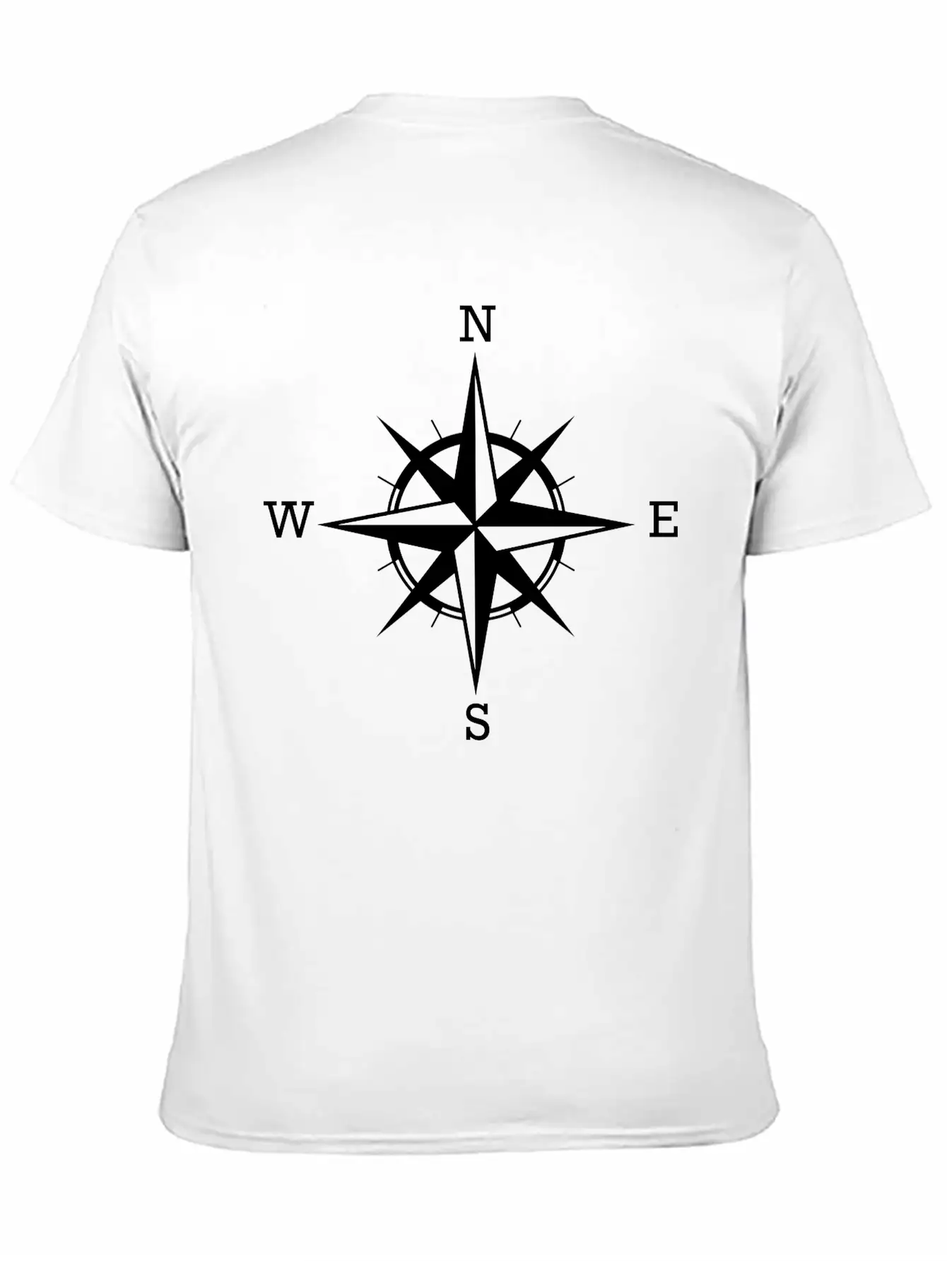 Compass Basic Graphic T-Shirt – Daily Comfort In Soft Cotton