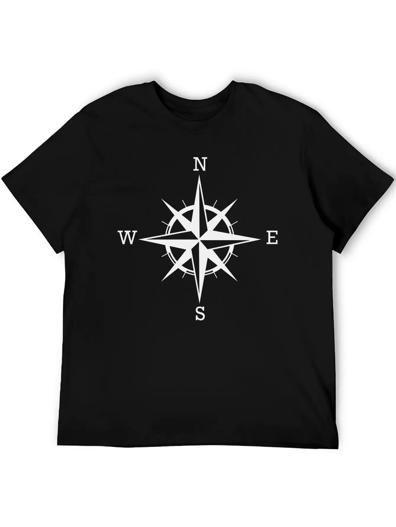 Compass Basic Graphic T-Shirt – Daily Comfort In Soft Cotton