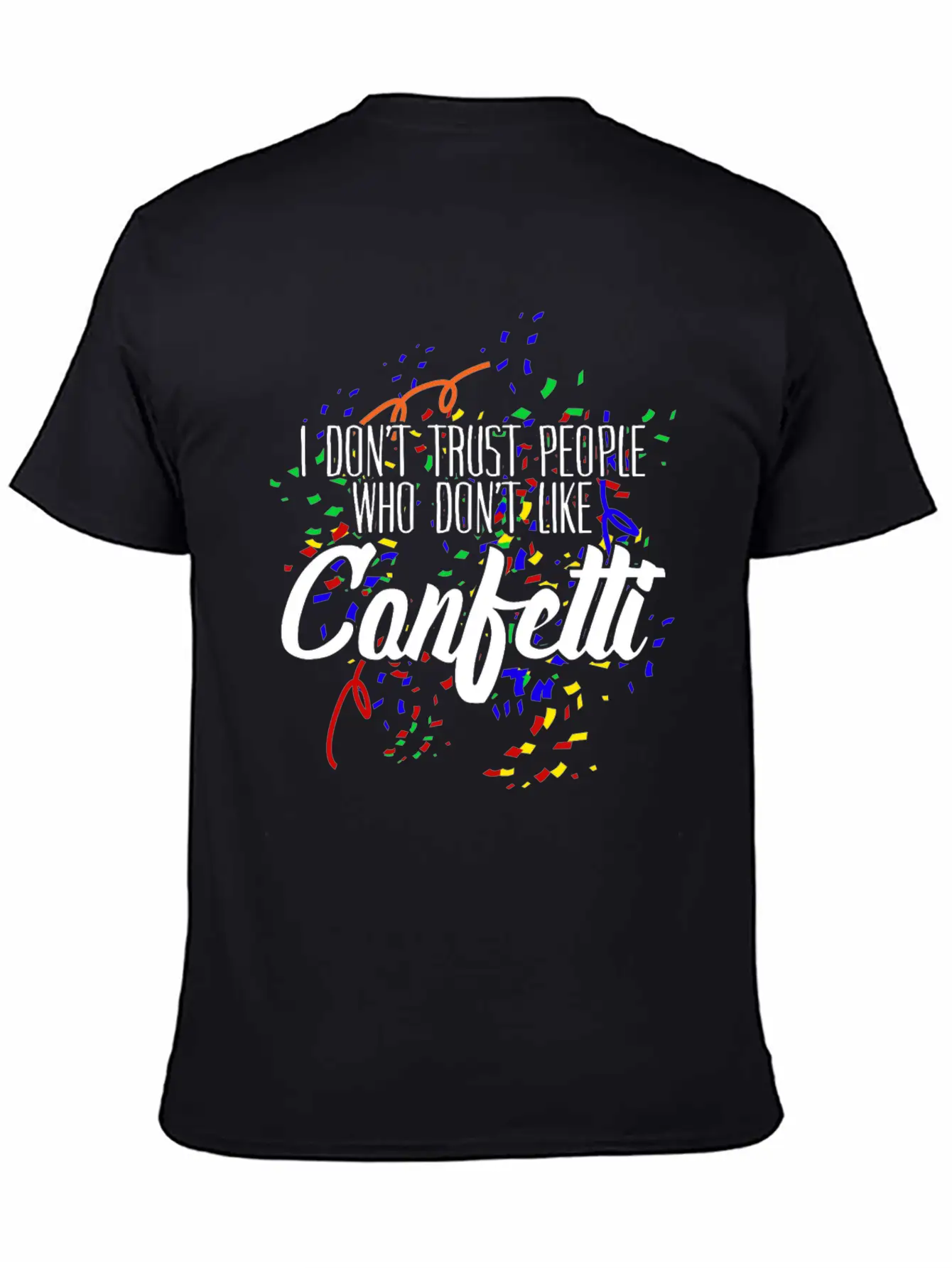 Confetti Party Carnival Carnival Basic Graphic T-Shirt – Daily Comfort In Soft Cotton