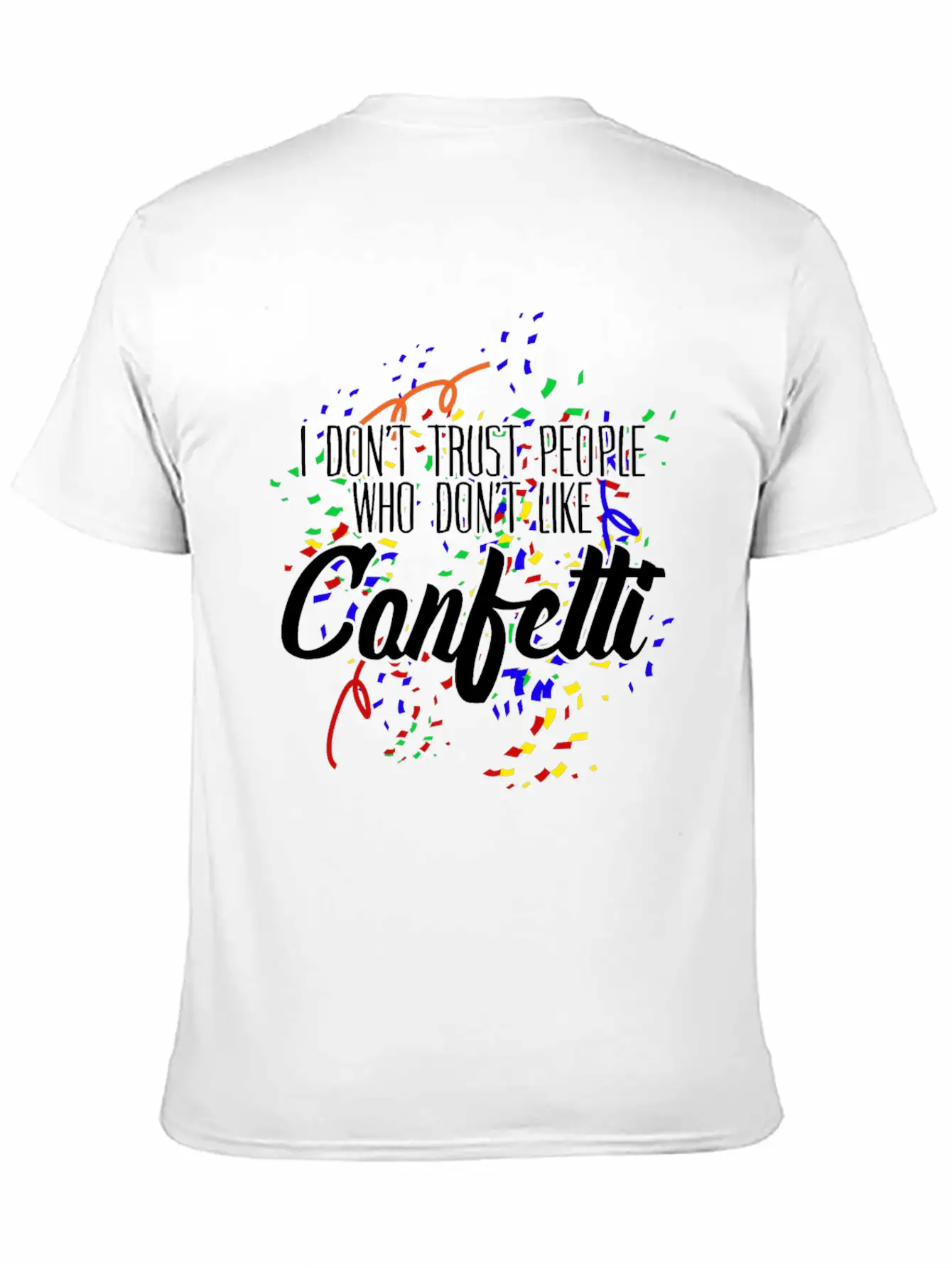 Confetti Party Carnival Carnival Basic Graphic T-Shirt – Daily Comfort In Soft Cotton