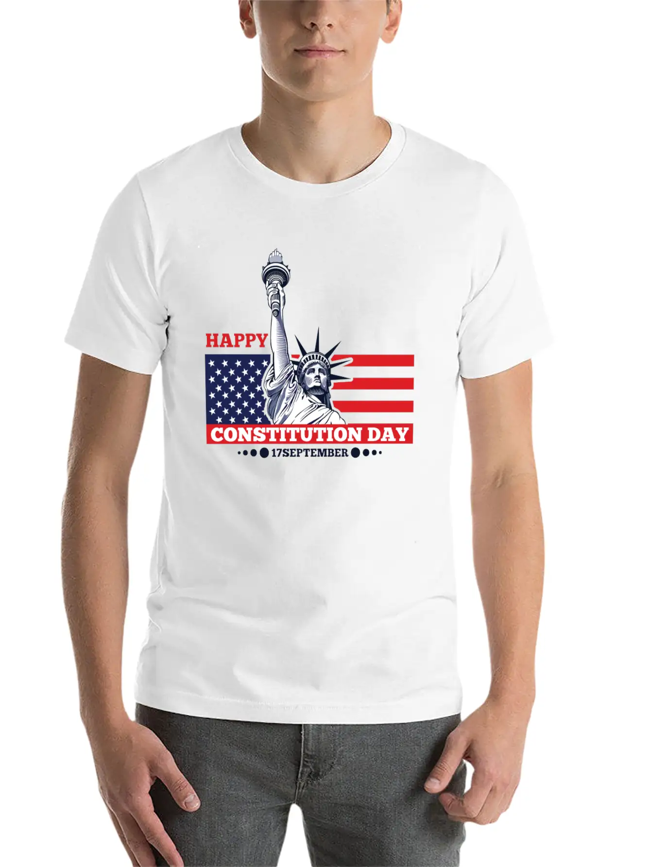 Constitution Day And Citizenship Day T Shirt Stylish Everyday T-Shirt – Unisex Basic Cotton Tee