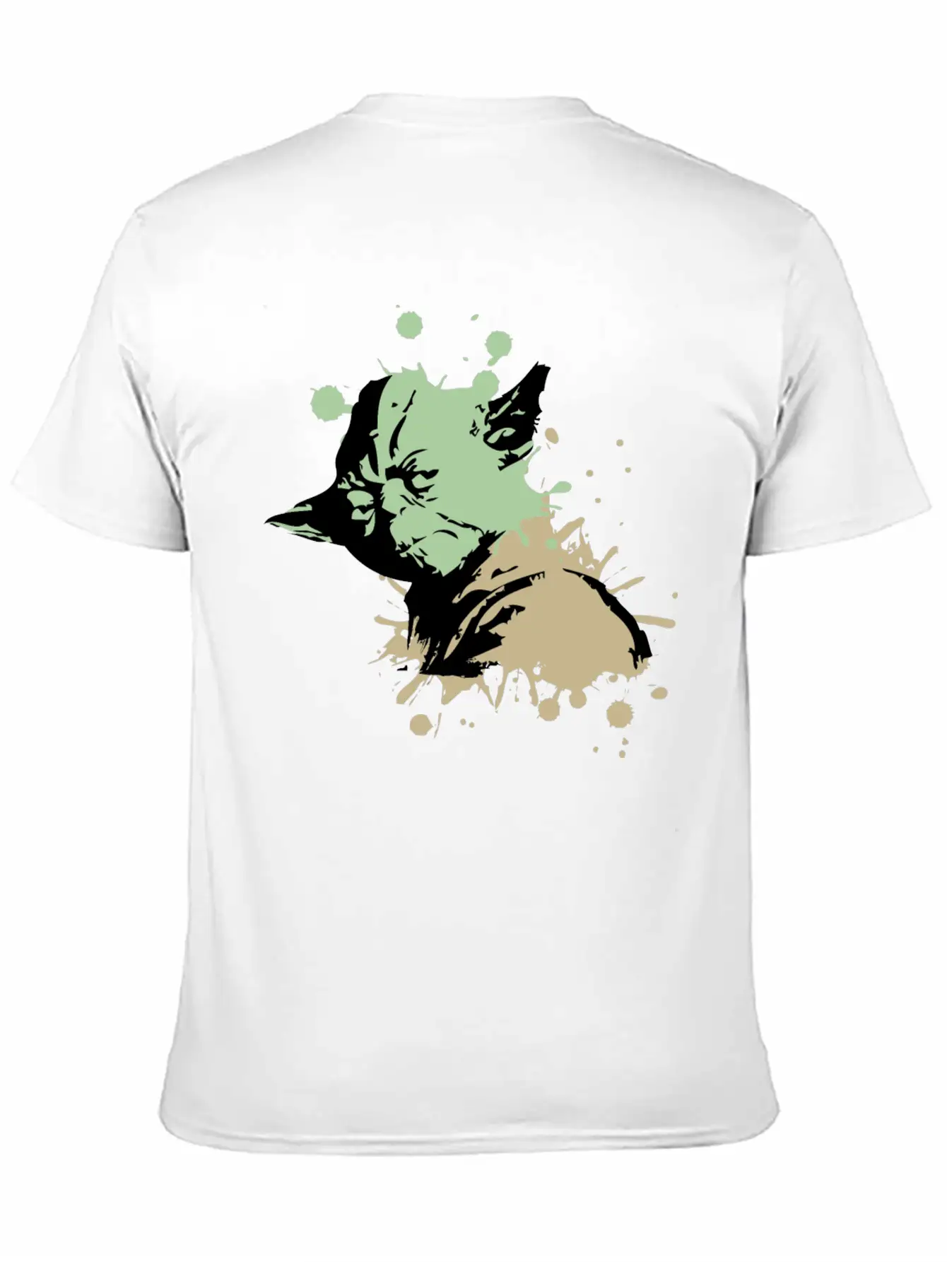 Cool Star Wars Yoda Art Stylish Everyday T-Shirt – Unisex Basic Cotton Tee