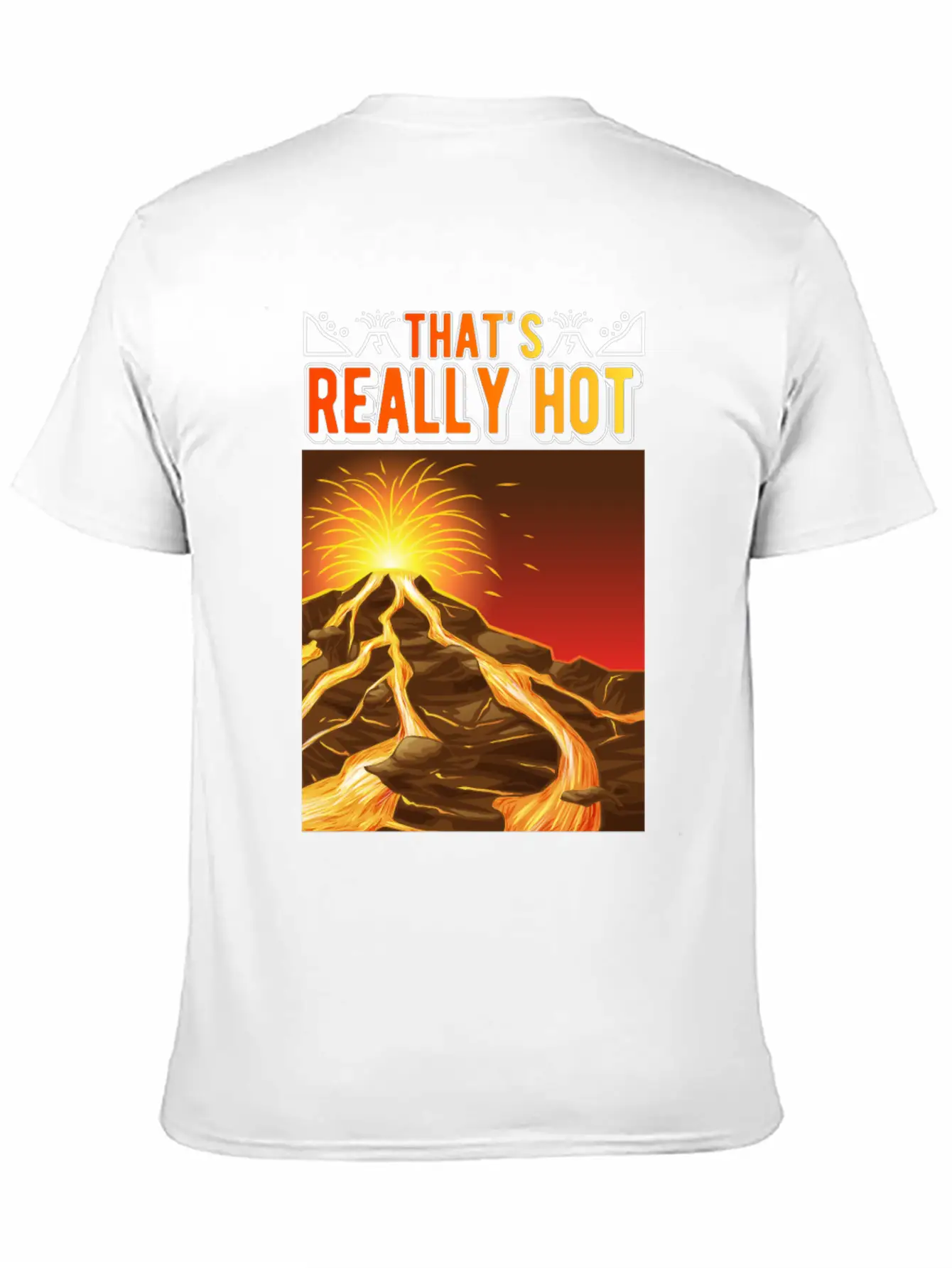 Cool Volcano Boys Girls Geology Lover Stylish Everyday T-Shirt – Unisex Basic Cotton Tee