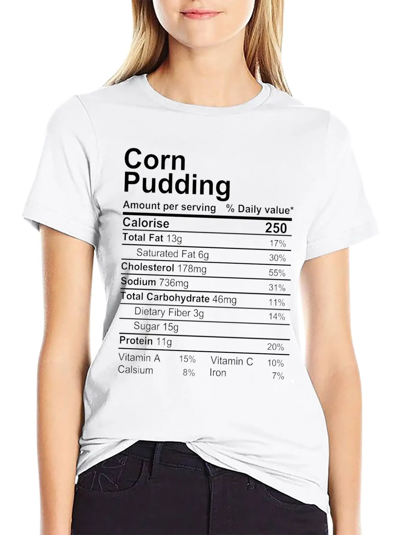 Corn Budding Basic Graphic T-Shirt – Daily Comfort In Soft Cotton