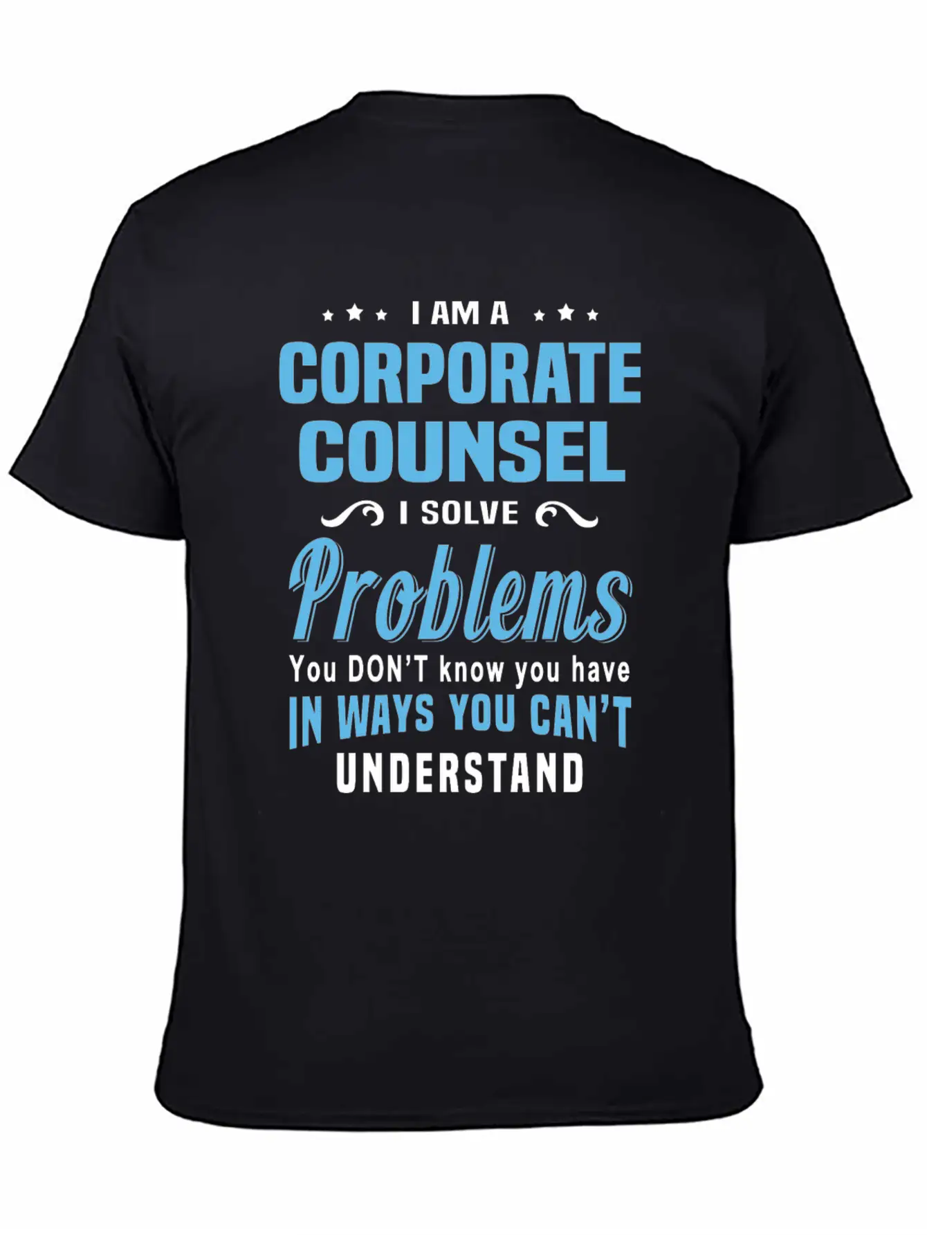 Corporate Counsel Simple Everyday Graphic Tee – Lightweight Summer Wear