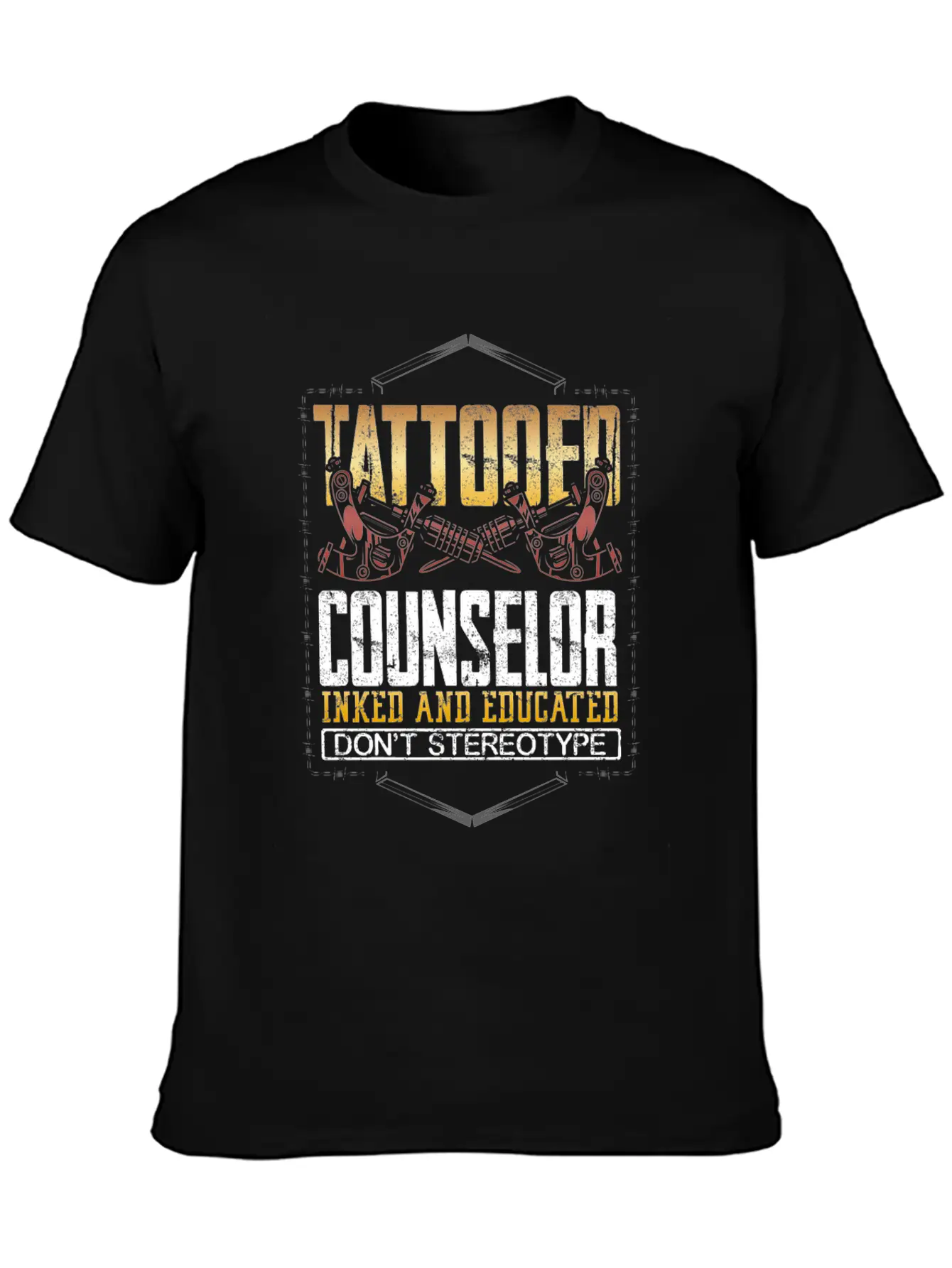 Counselor Gift Tattooed Counselor Inked And Relaxed Everyday Tee – Lightweight And Durable Cotton